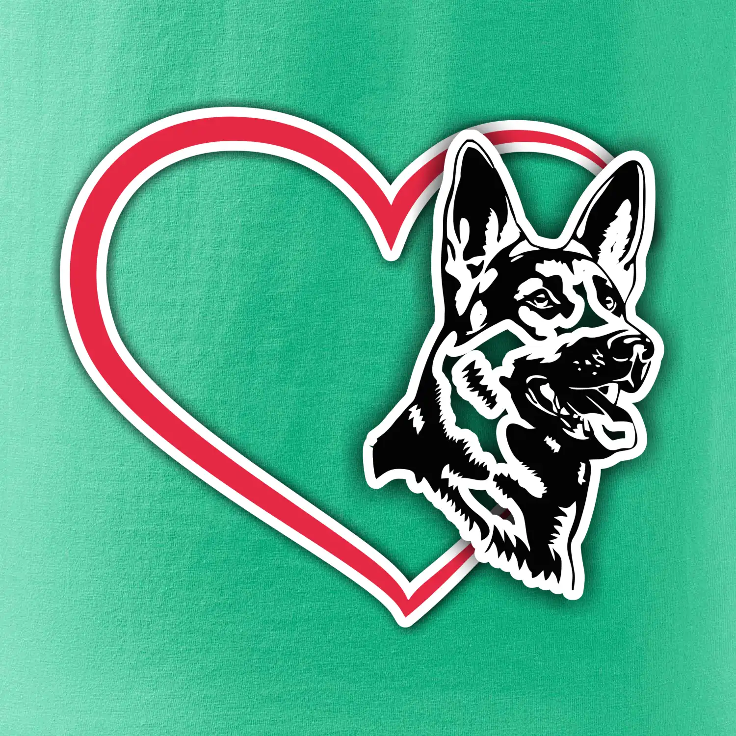 Německý ovčák v srdci