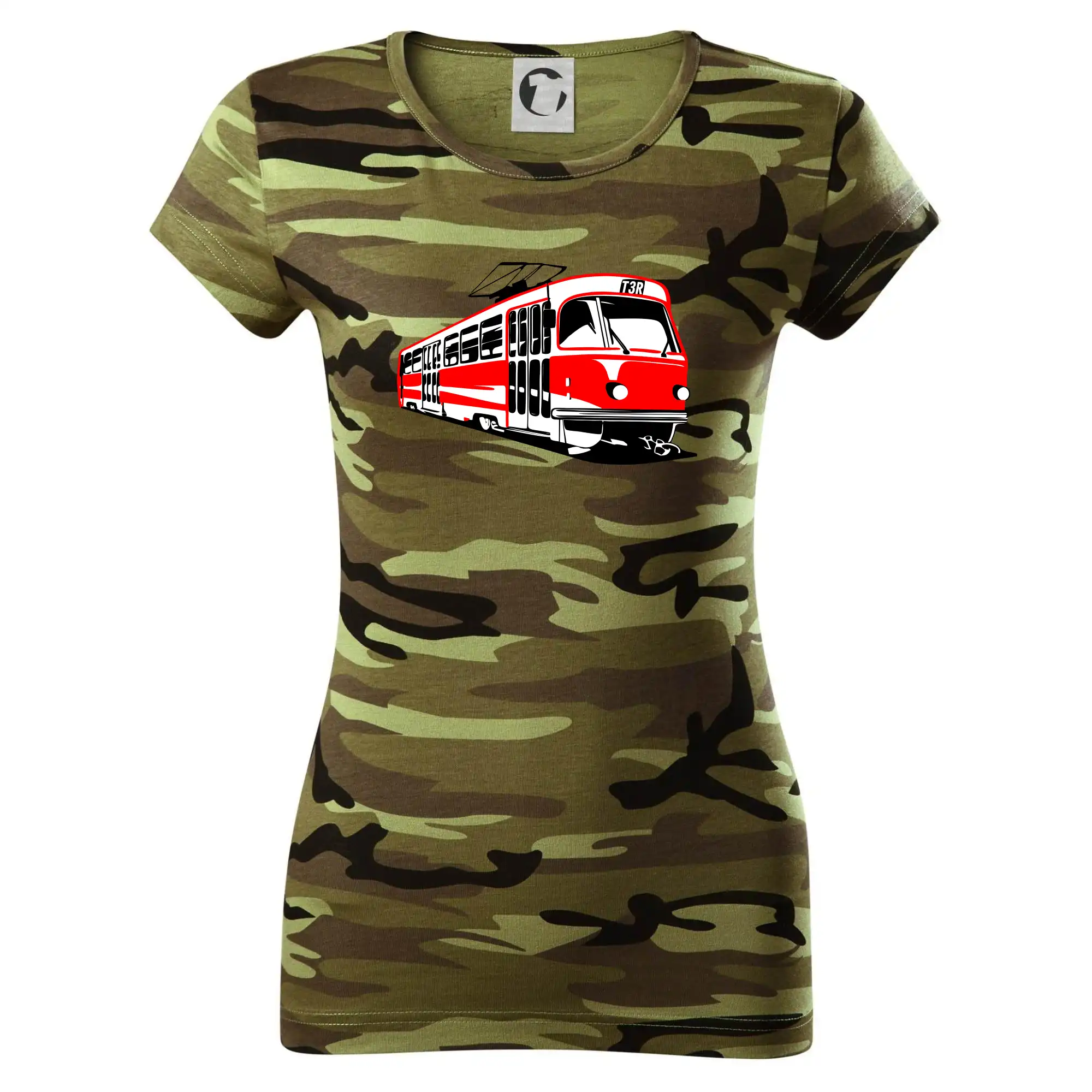 Tramvaj T3R barevná