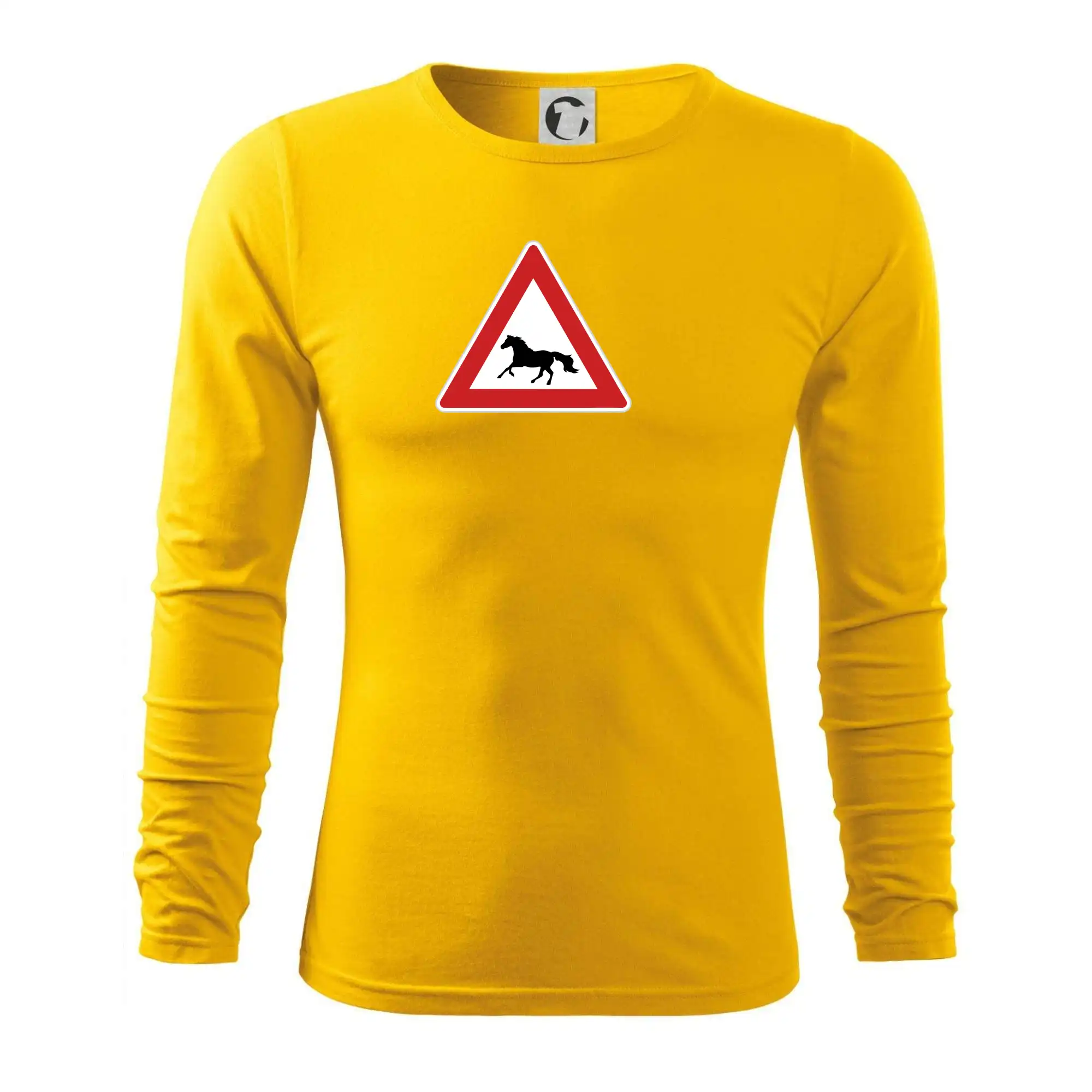 Dopravní značka - Pozor kůň běžící