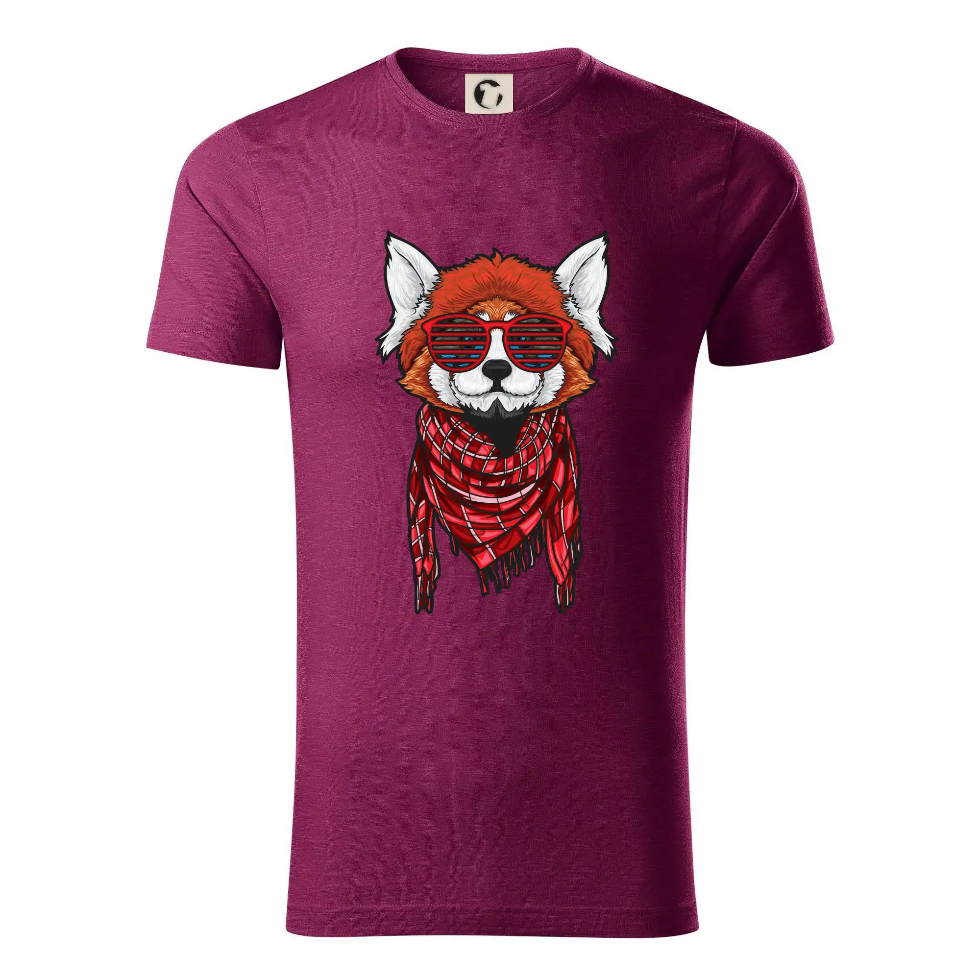 Červená panda hipster