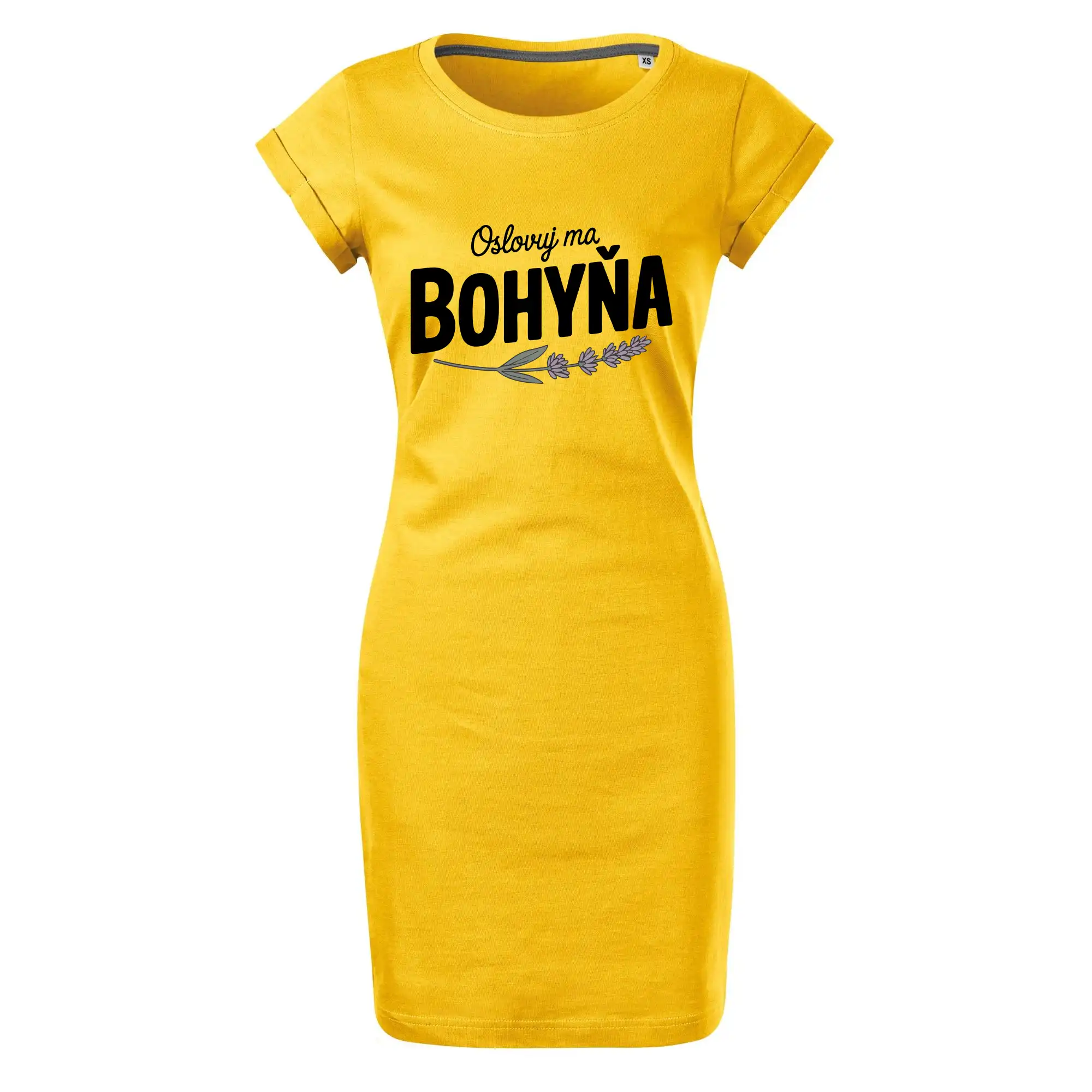 Tričká a mikiny pre mamičky - Oslovuj ma bohyňa - Tričko Šaty FREEDOM