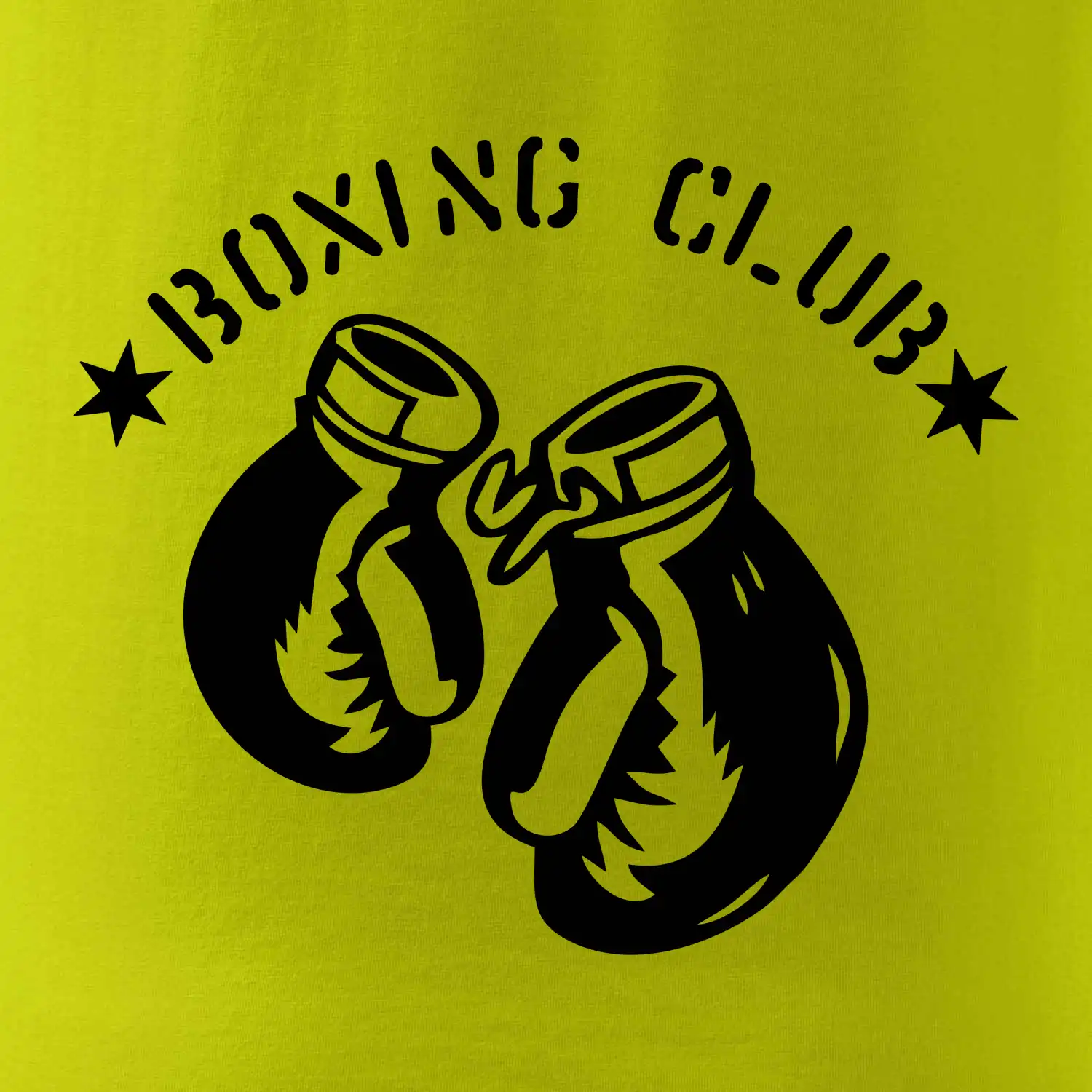 Boxing club nápis