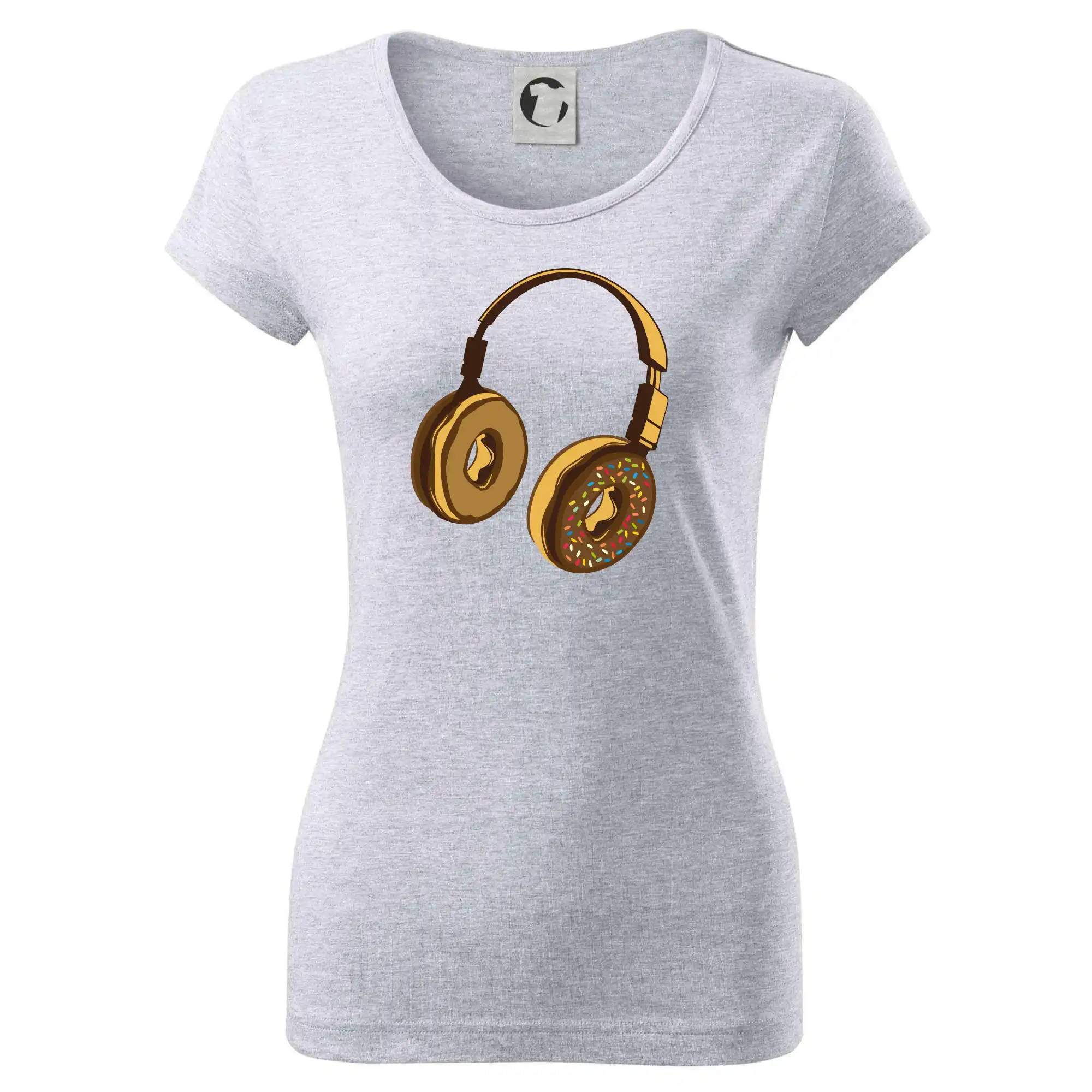 Headphone Donut - Dámske tričko Pure