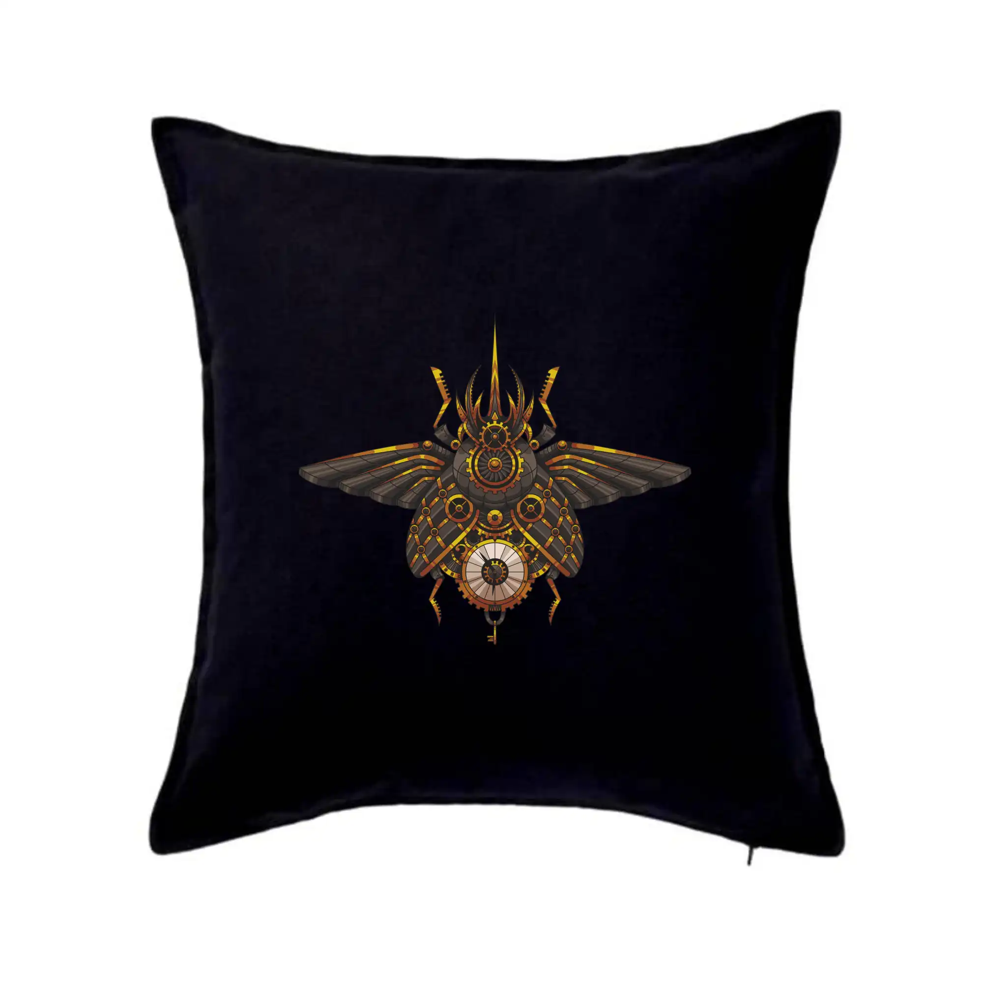 Tričká s potlačou steampunk - Steampunk chrobák farebný - Vankúš 50x50