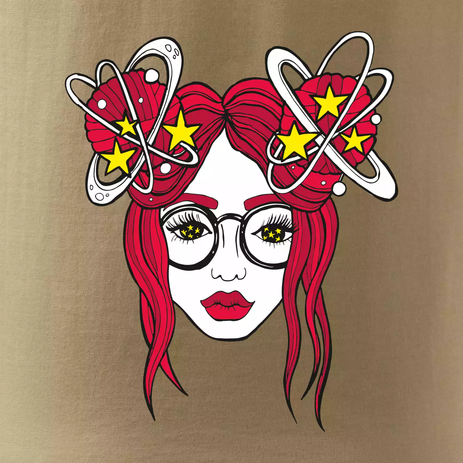 Magická červenovláska (Pecka design)