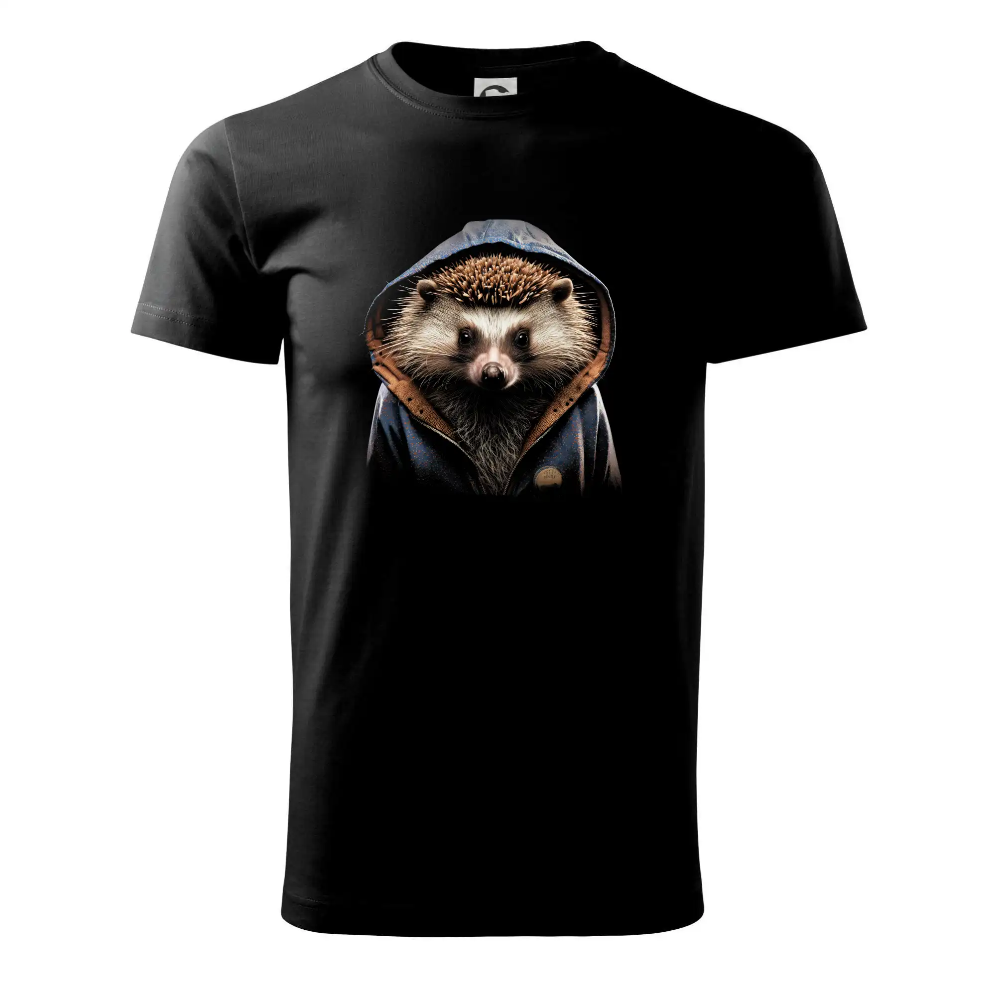 Tričká so zvieratami - Ježek v mikině - Tričko extra veľké  (5-8XL)