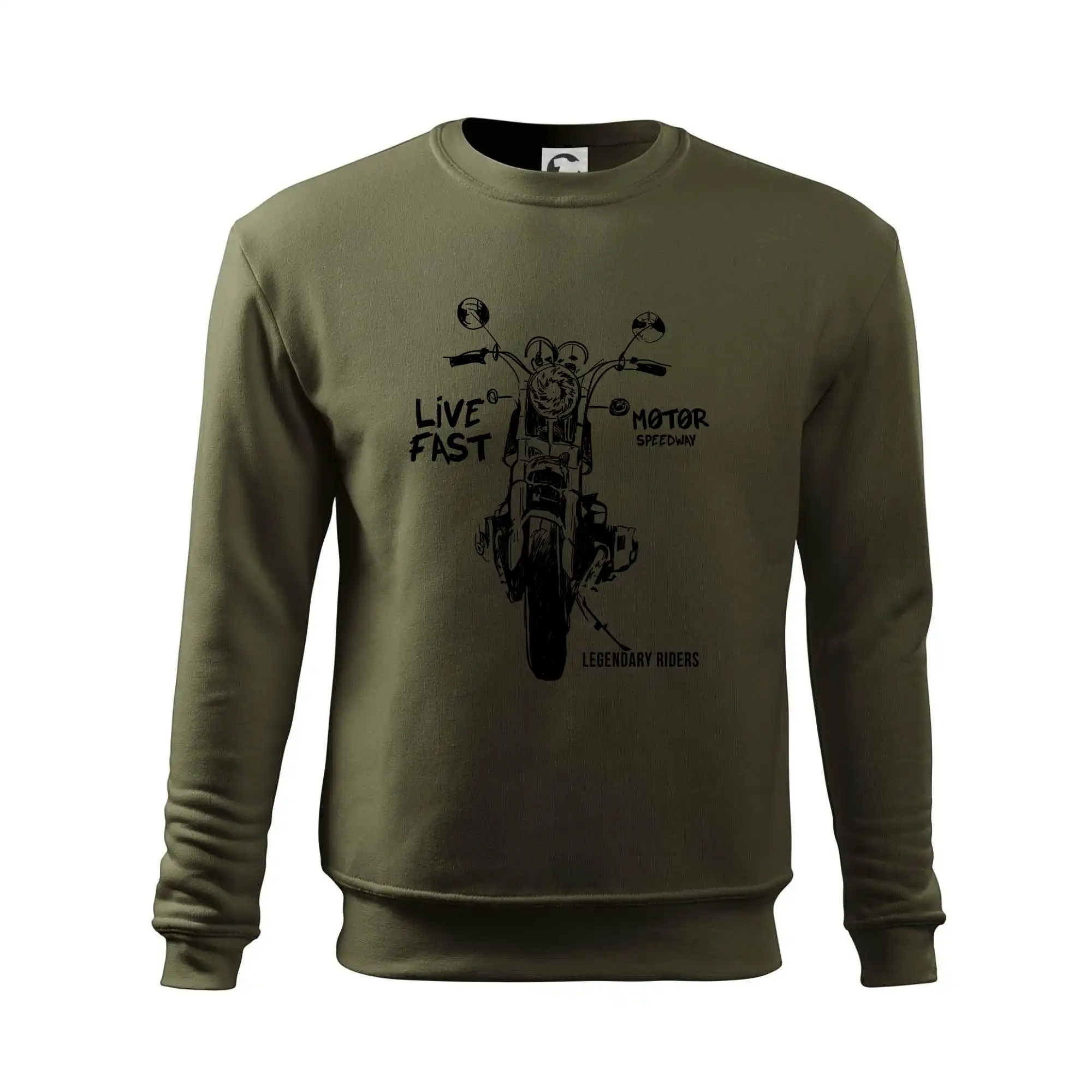 Motorka kresba live fast