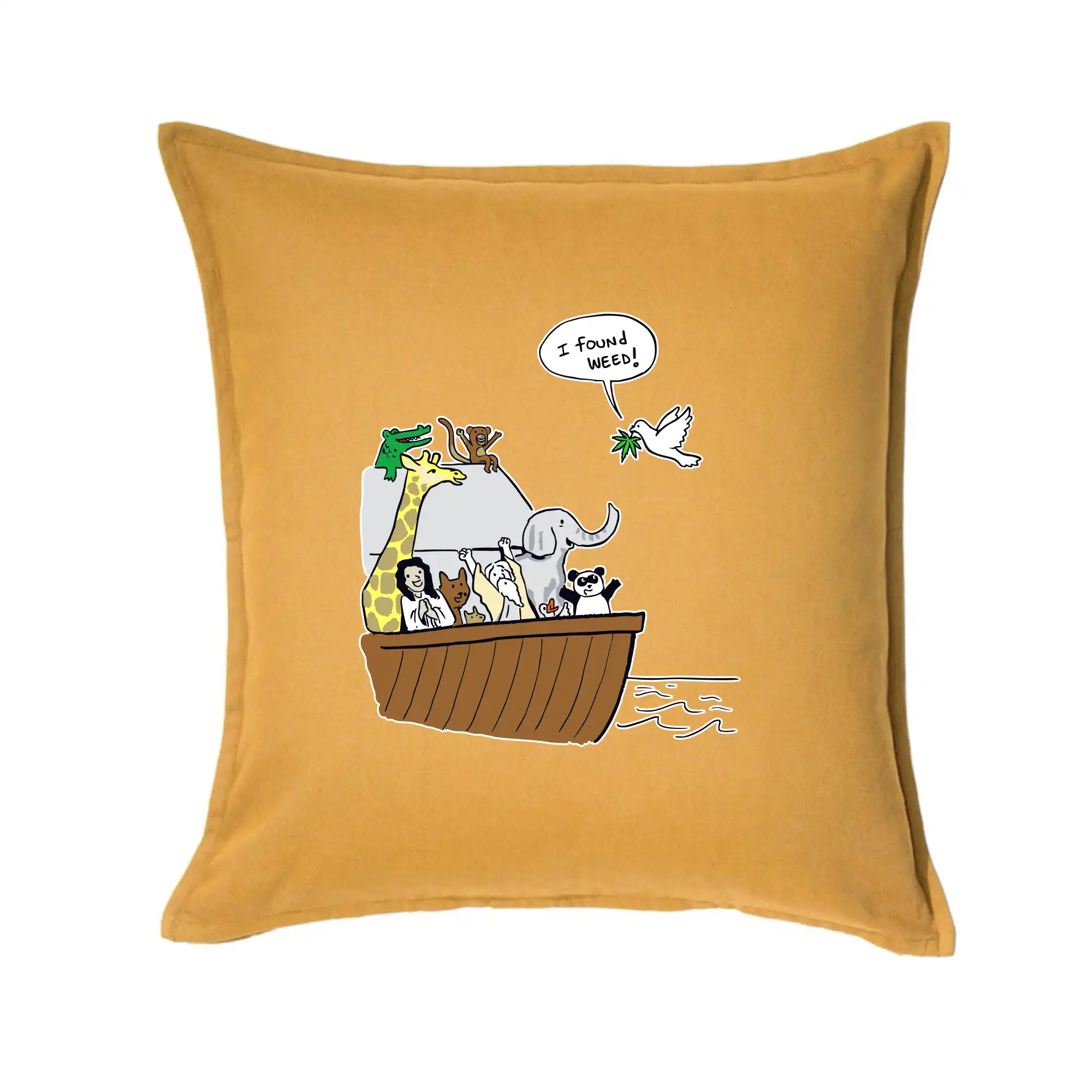 Grafické tričká - Pravda s Noemovou archou - Vankúš 50x50