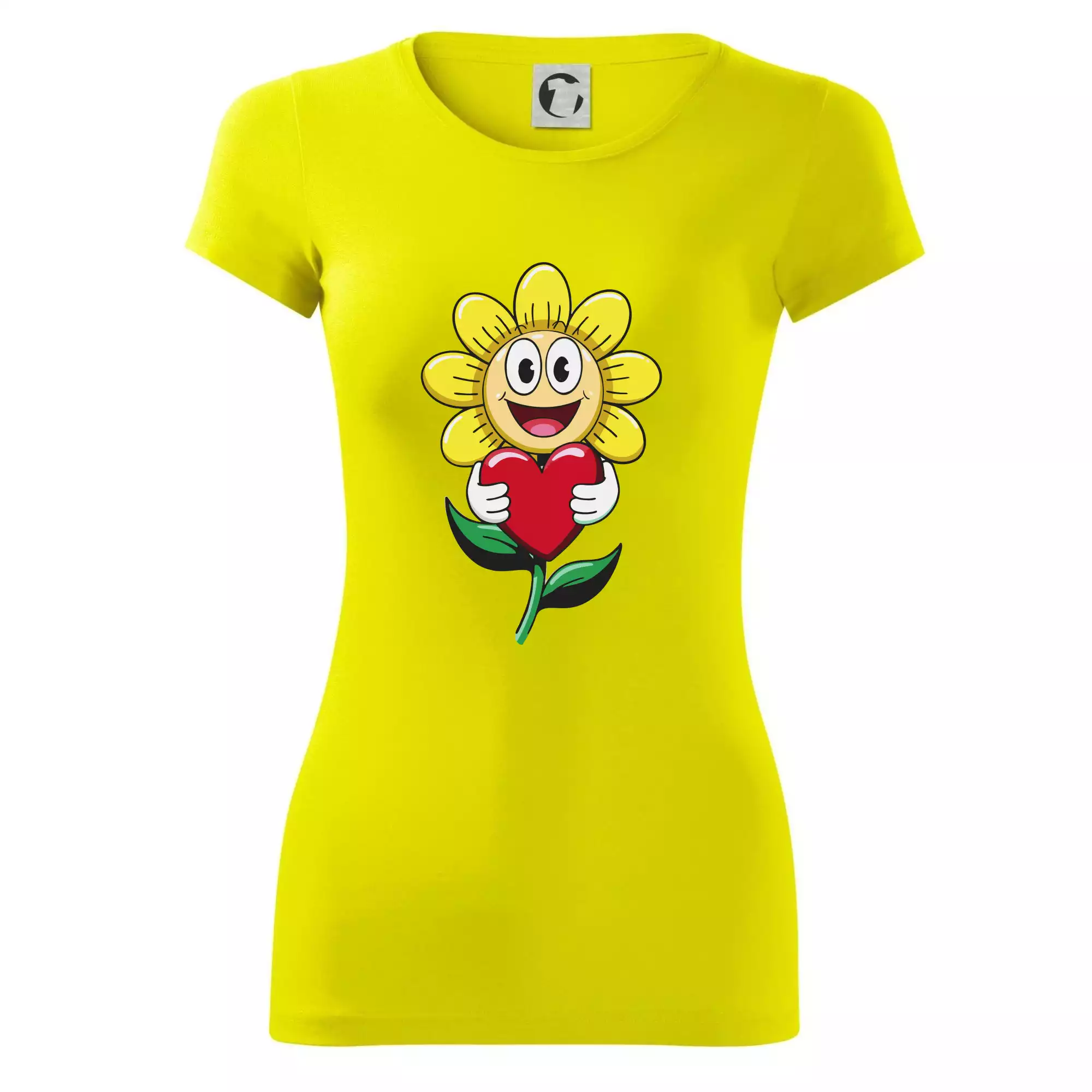 Parové triko - Včela a květina