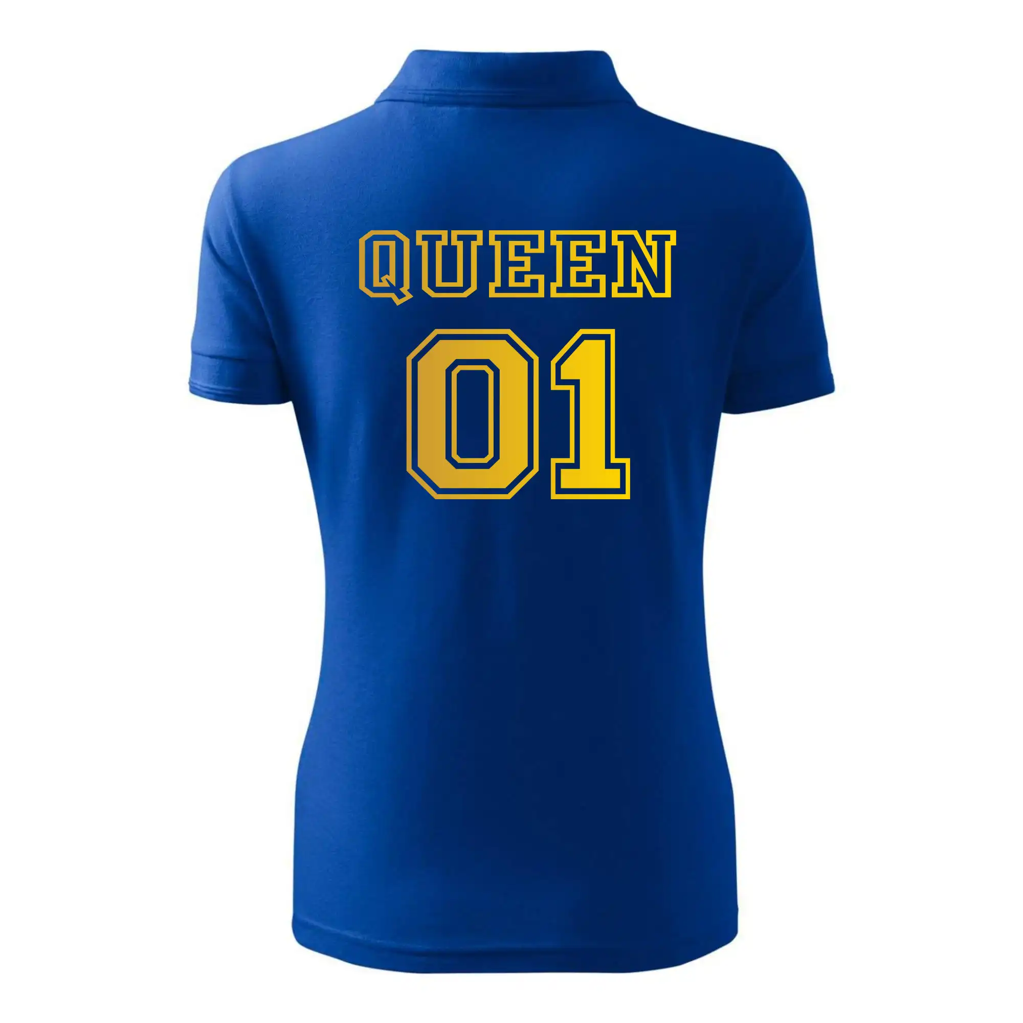 King - Queen - 01 dres - zlatá potlač
