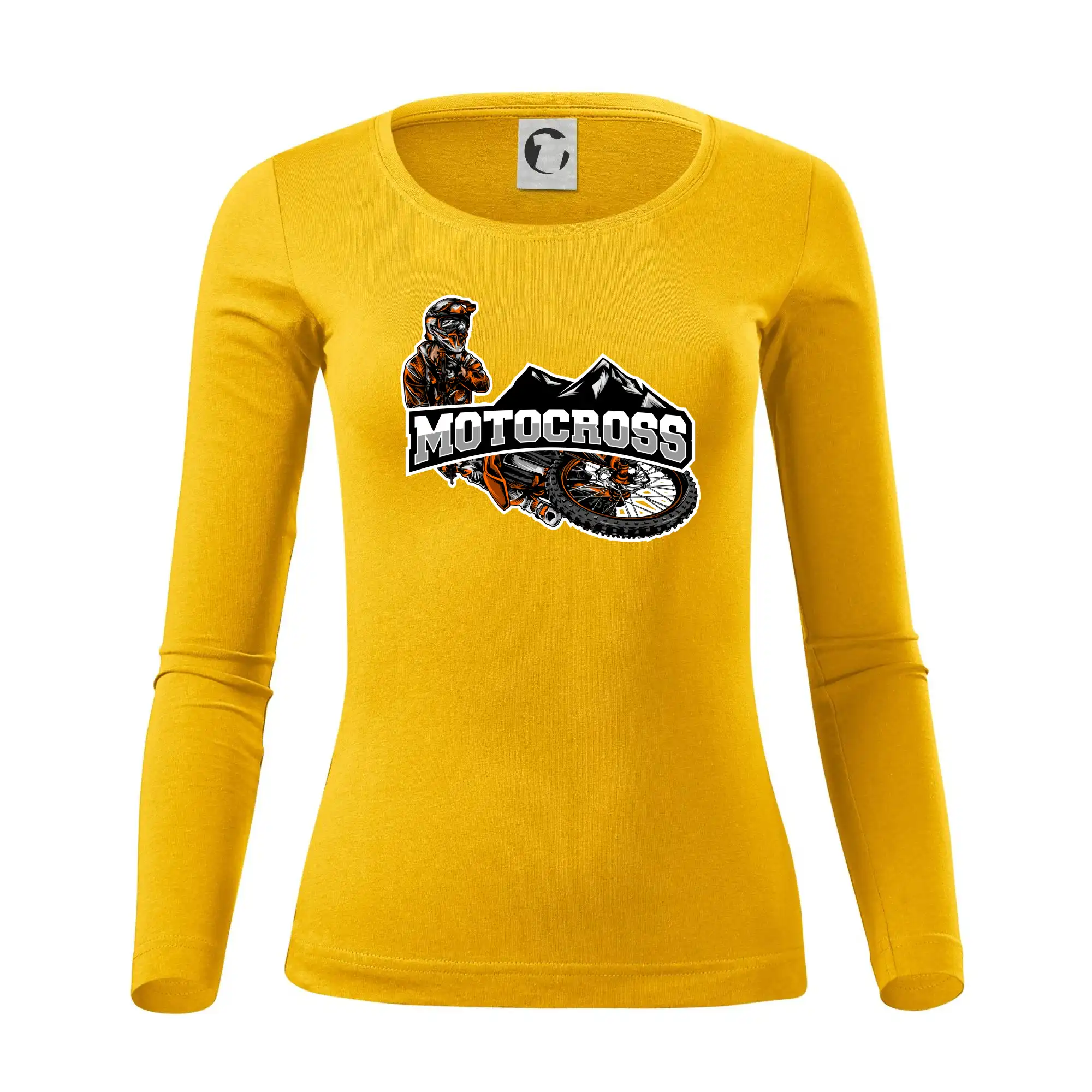 Motocross tričká - Motocross pohorie - Dámske tričko FIT-T LS - zužené