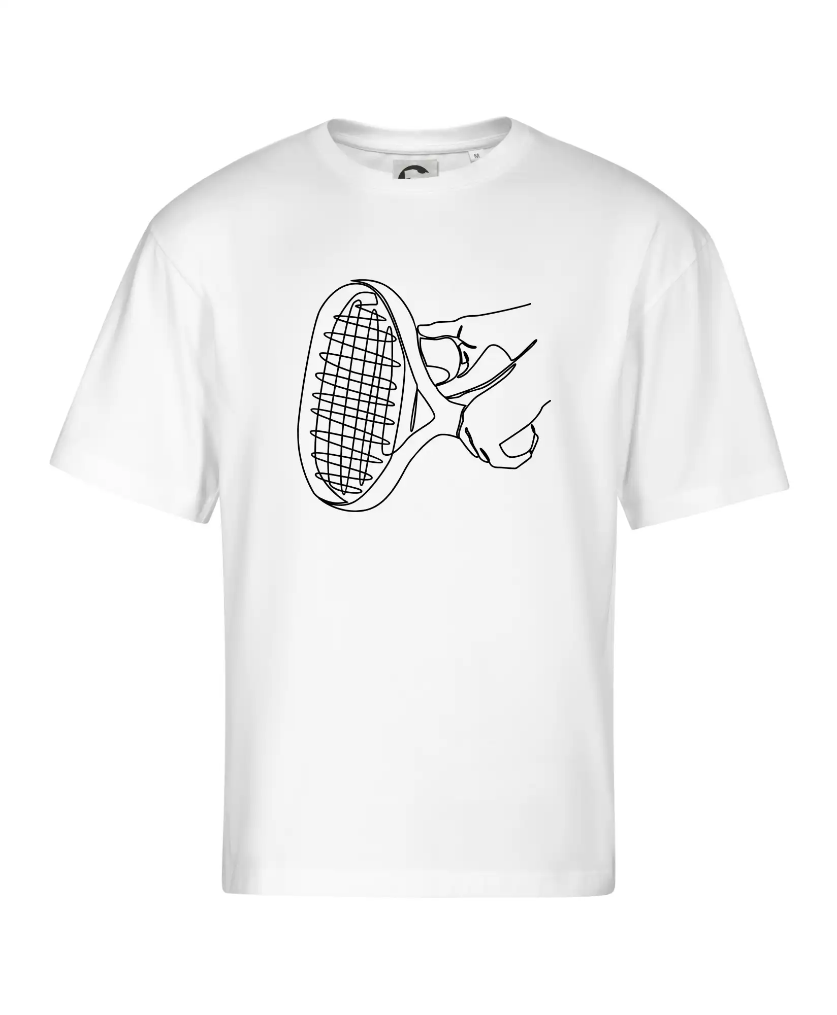 Tenisová raketa jedným ťahom