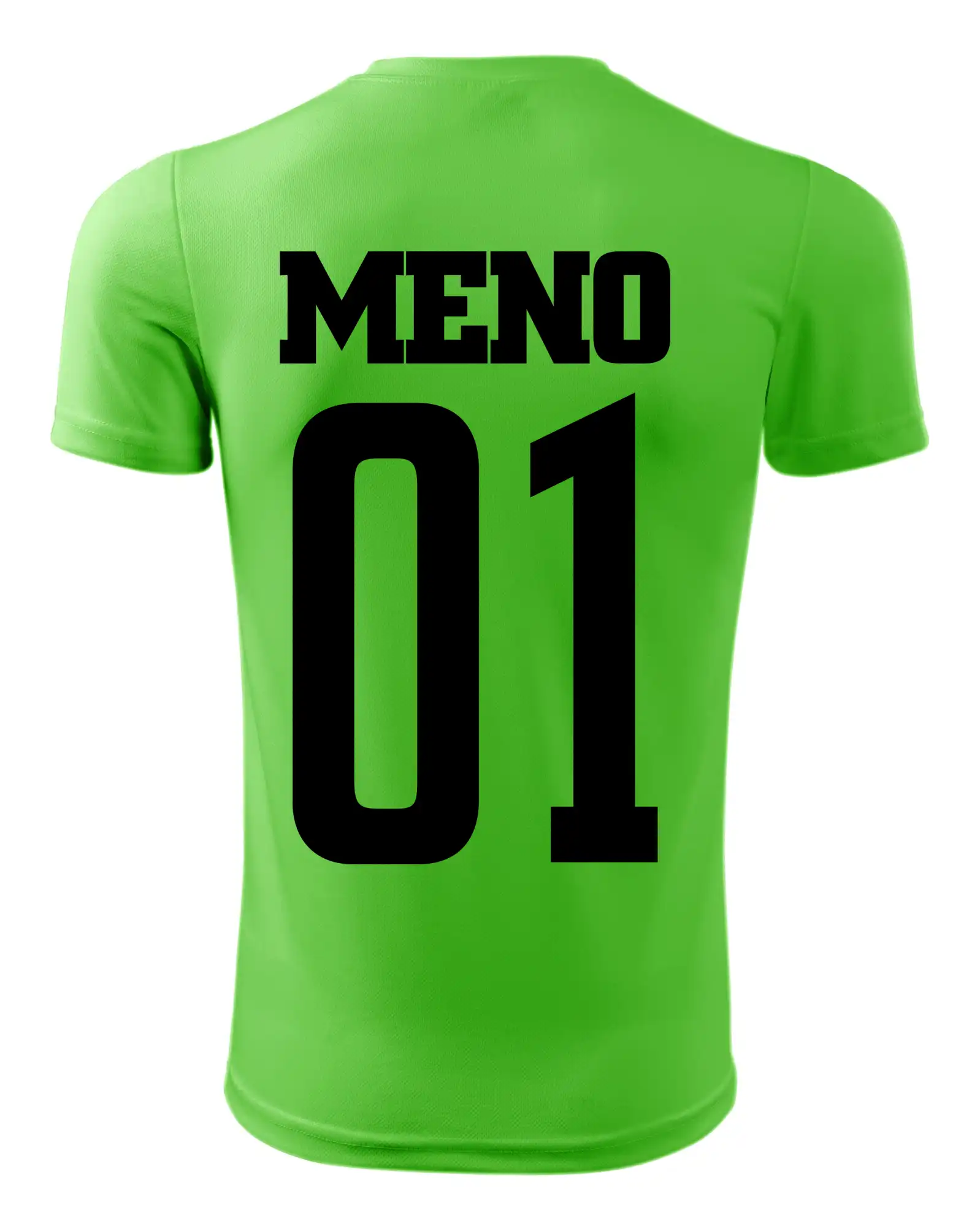 Futbalový dres - vlastné meno a číslo