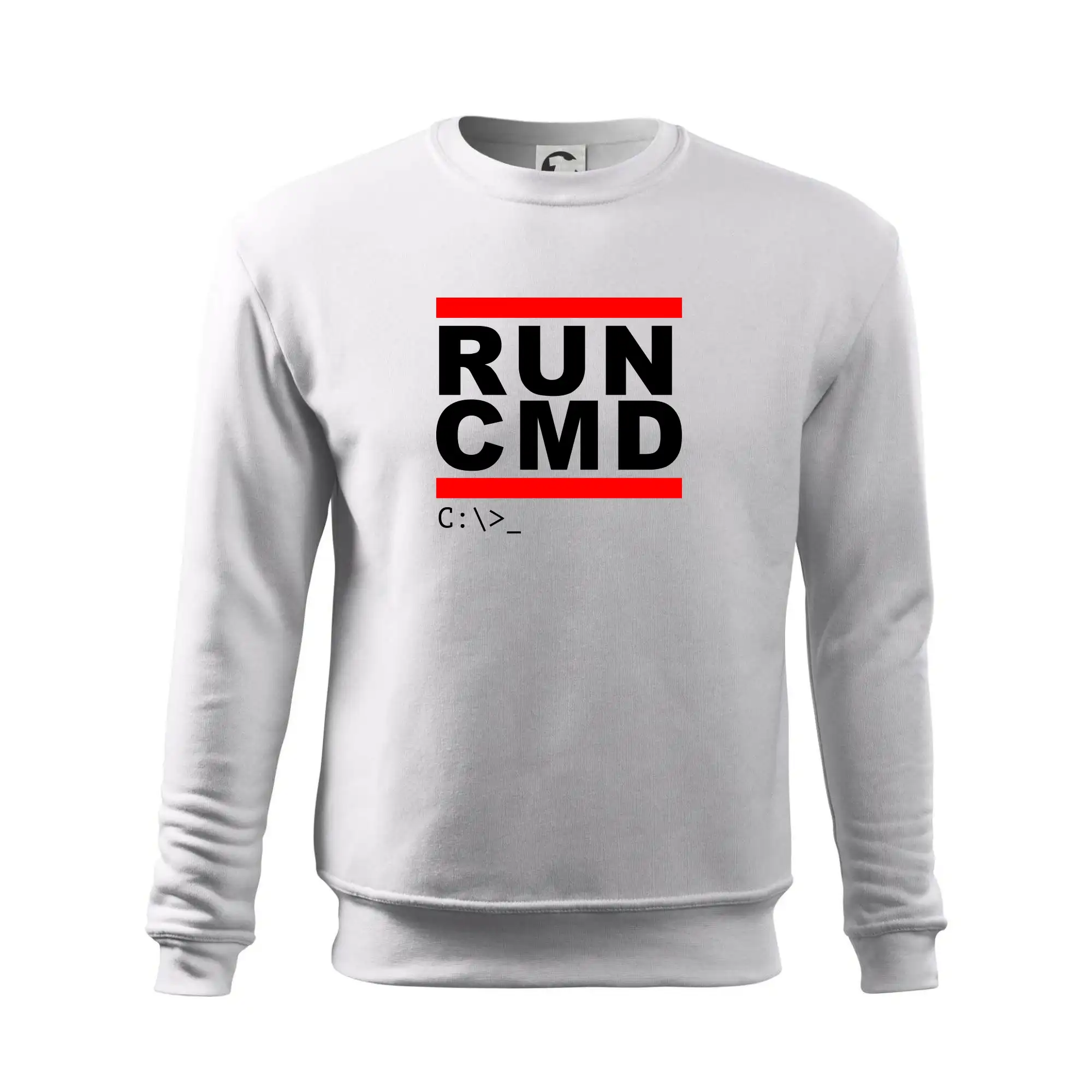 Tričká pre ajťákov - Run CMD - Mikina Essential pánska