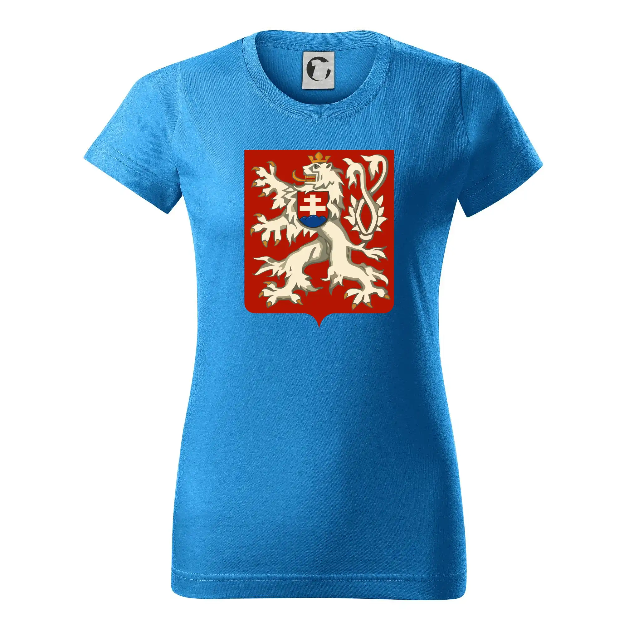 Znak Česko-Slovenská republika 1938–1939 - Dámske tričko basic - ľahko voľnejšie a dlhšie