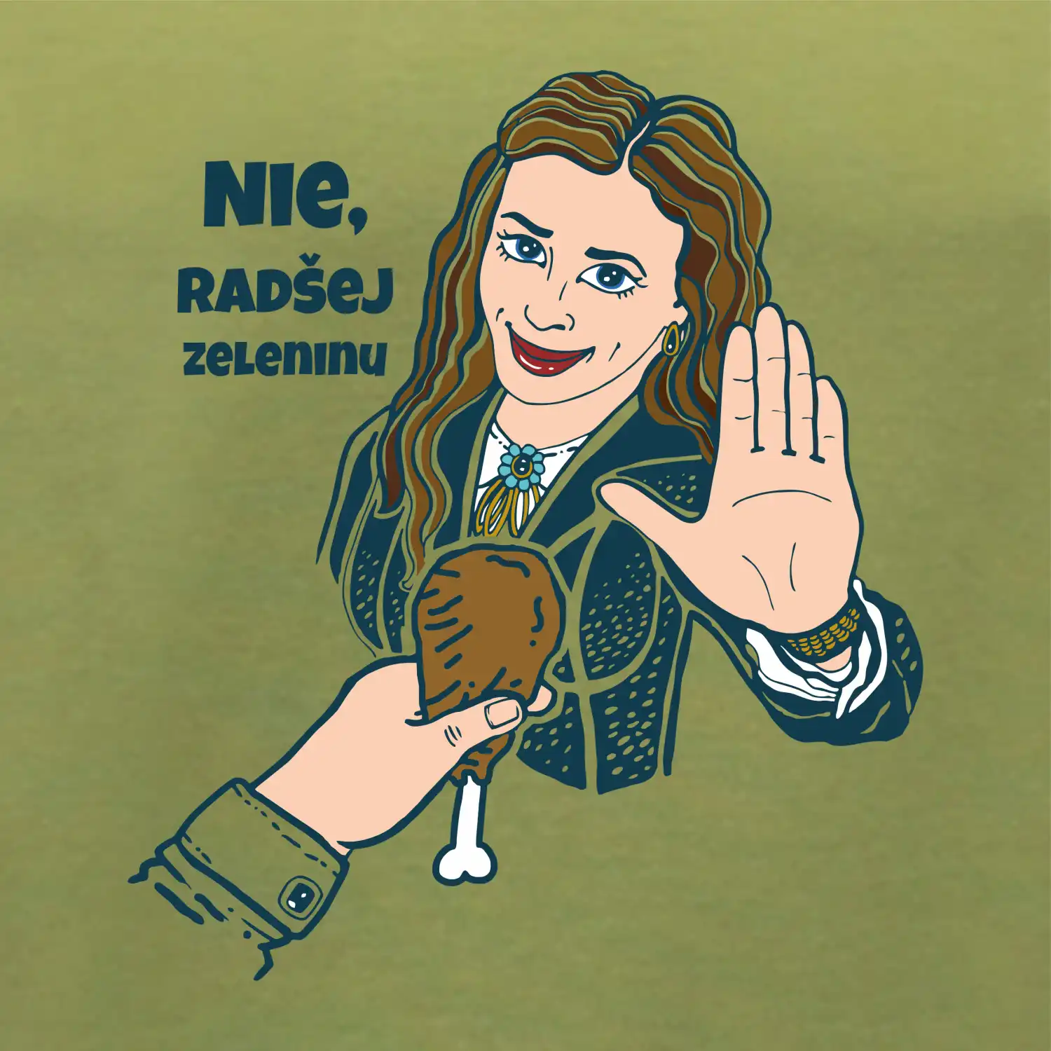 Nie, radšej zeleninu (Pecka design)