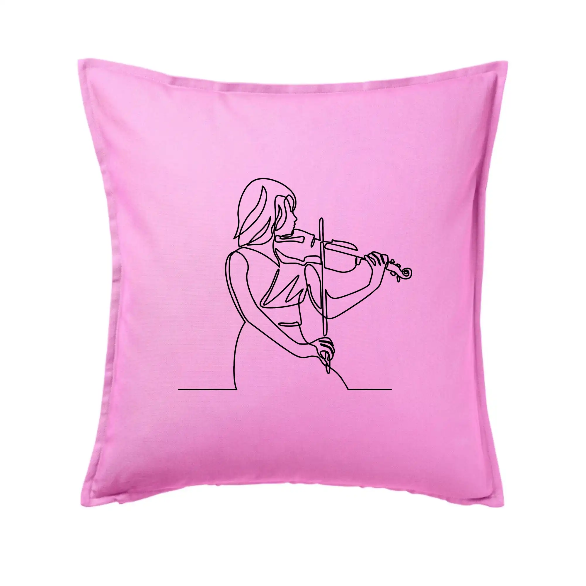 Houslistka jedním tahem