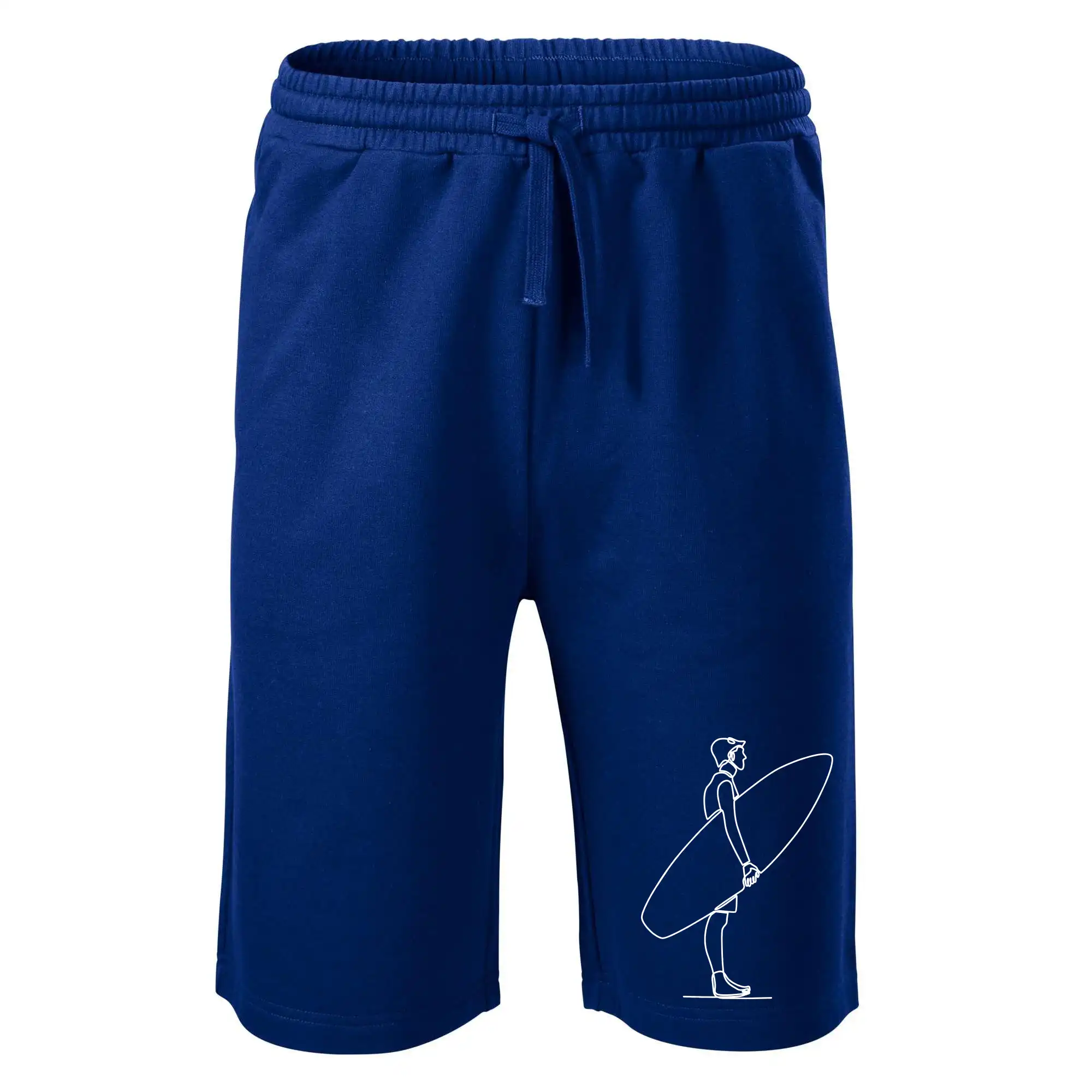 Surfař stojící jedním tahem