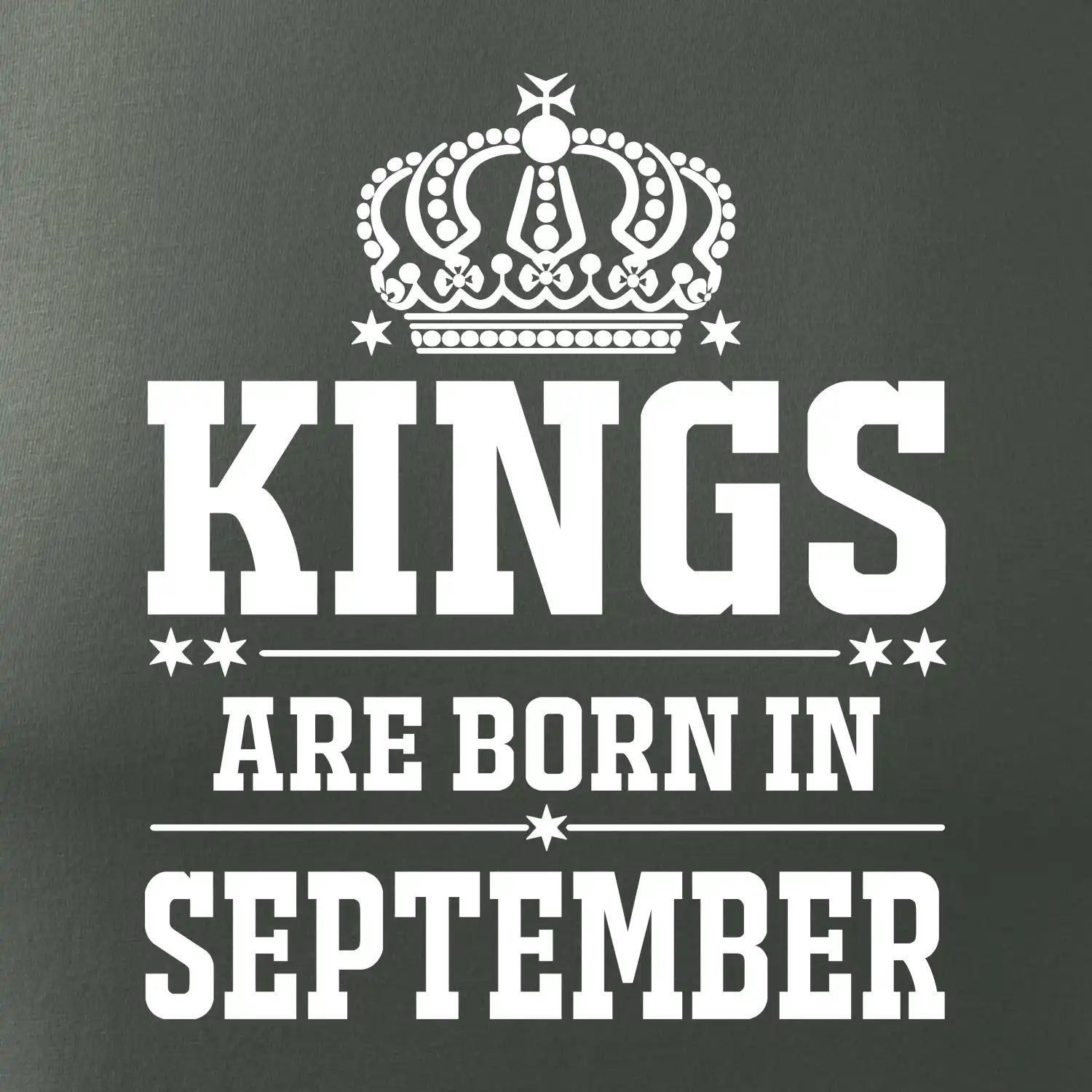 Kings are born in September