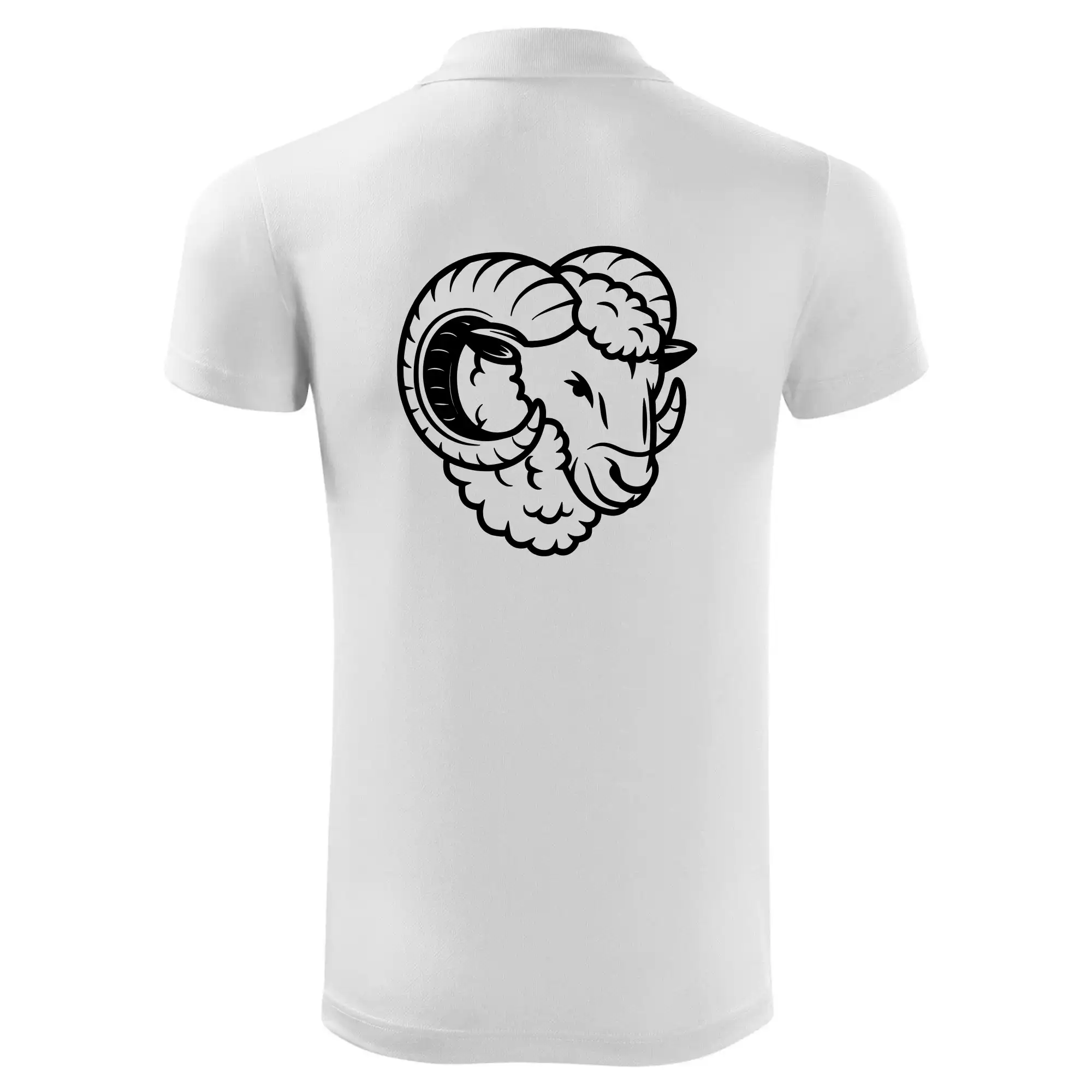 Bílá Hlava berana obrys