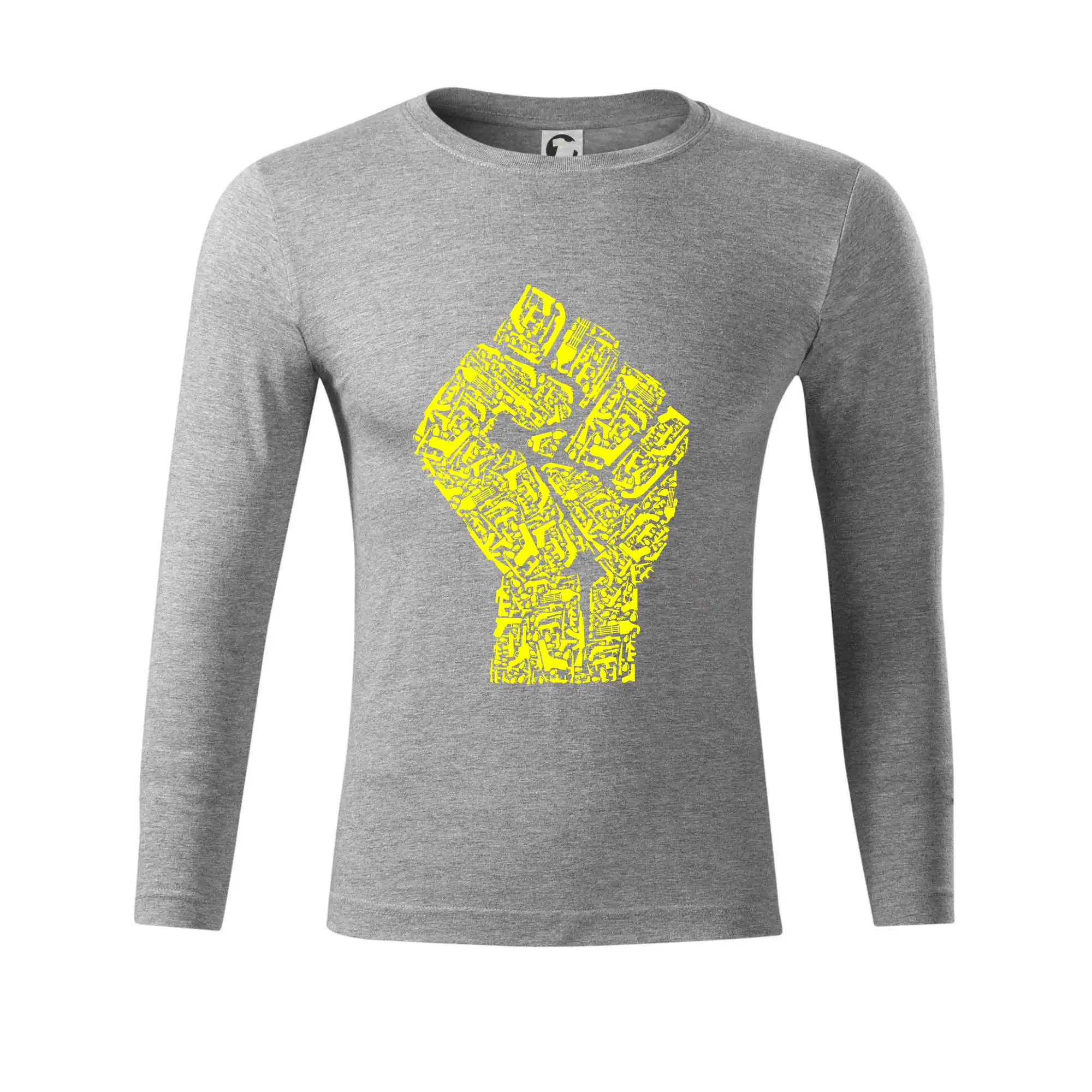 Vojenská tričká s potlačou - Hand Of Revolution - Tričko Progress s dlhým rukávom