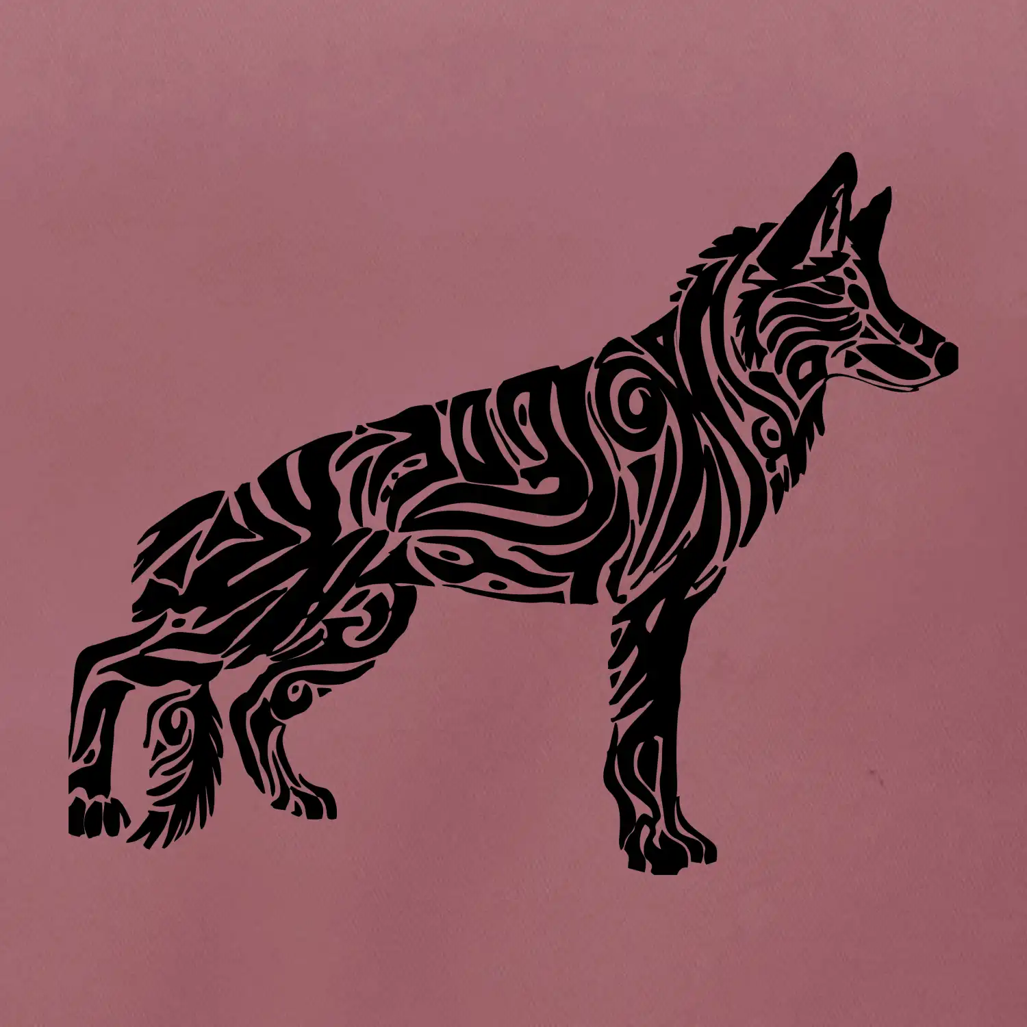 Německý ovčák - tattoo