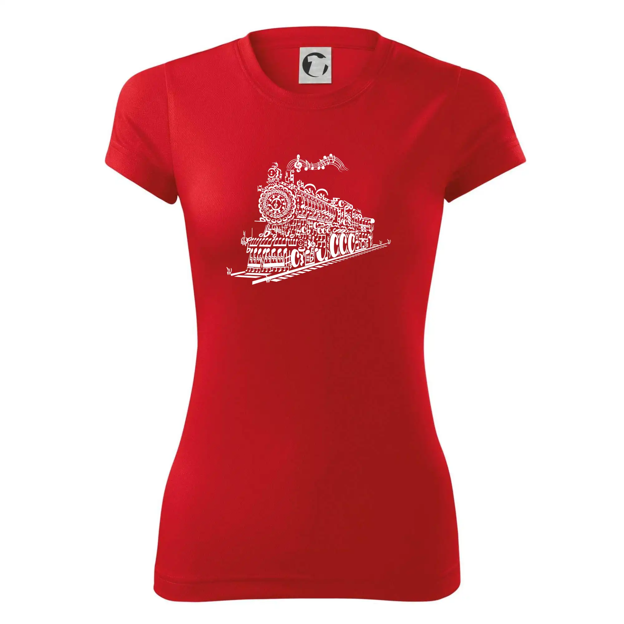 Stará lokomotiva z not