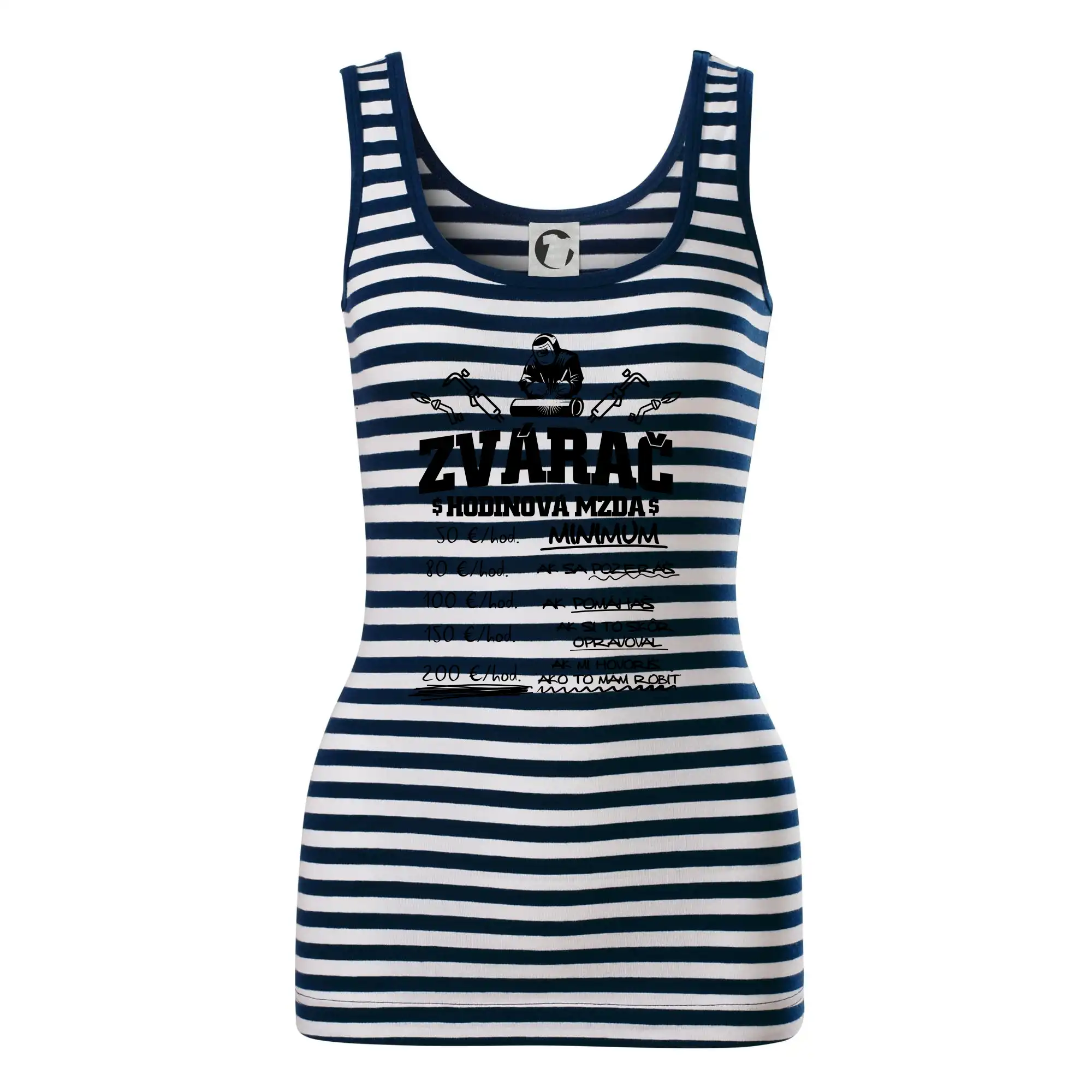 Hodinová mzda zvárač