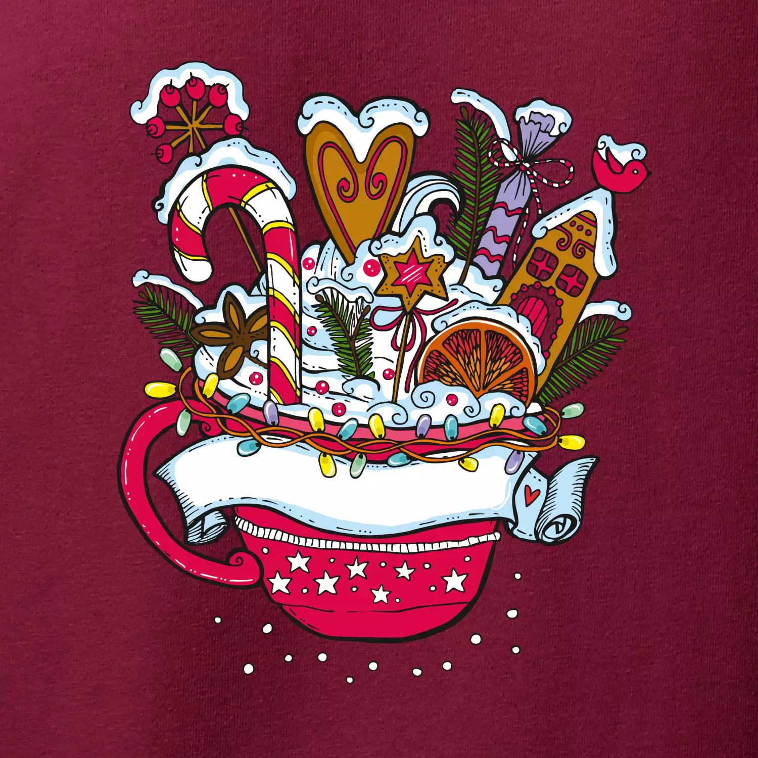 Vianočný Punč - hrnček (Pecka design)