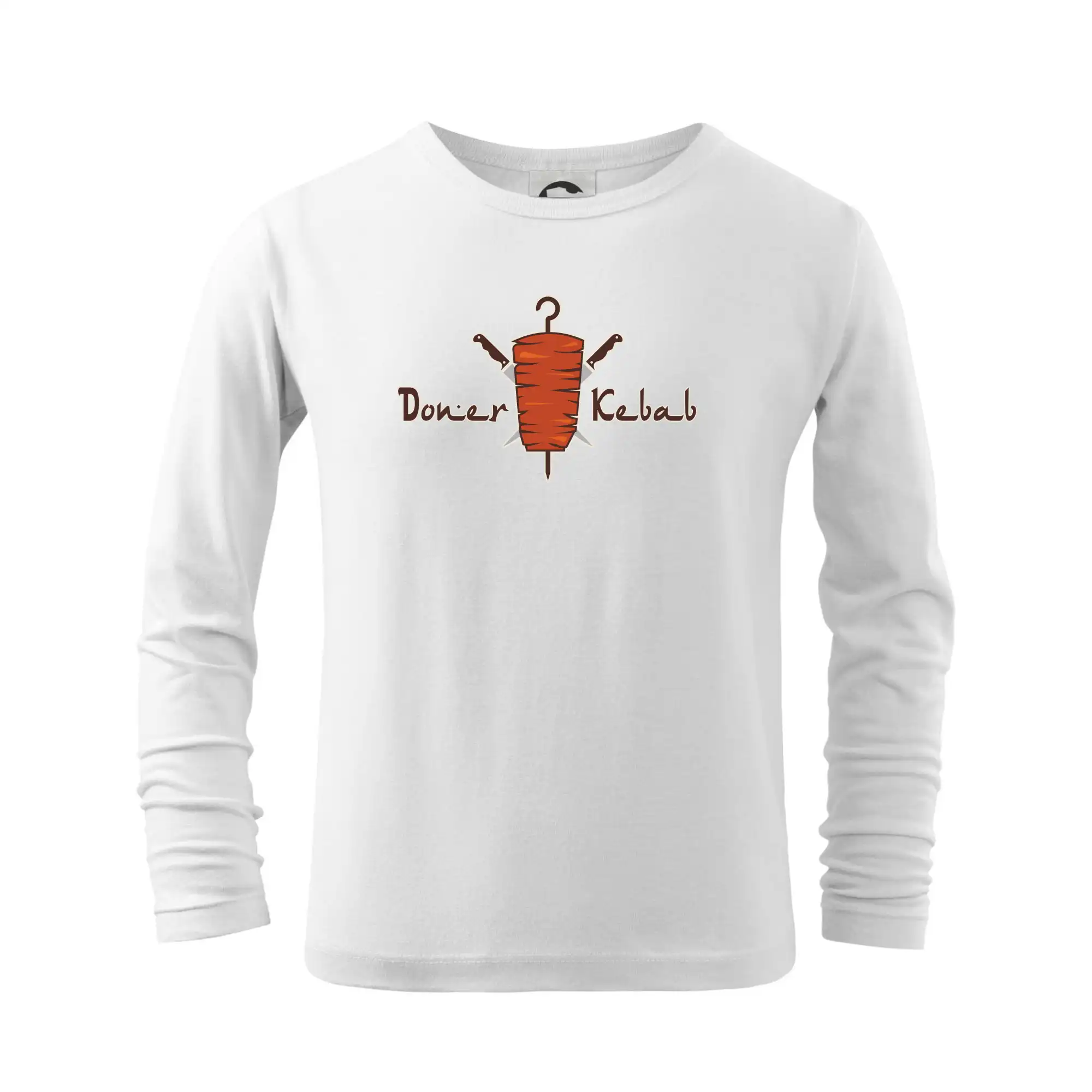 Tričká a zástery na grilovanie - Döner Kebab - Tričko detské Long Sleeve