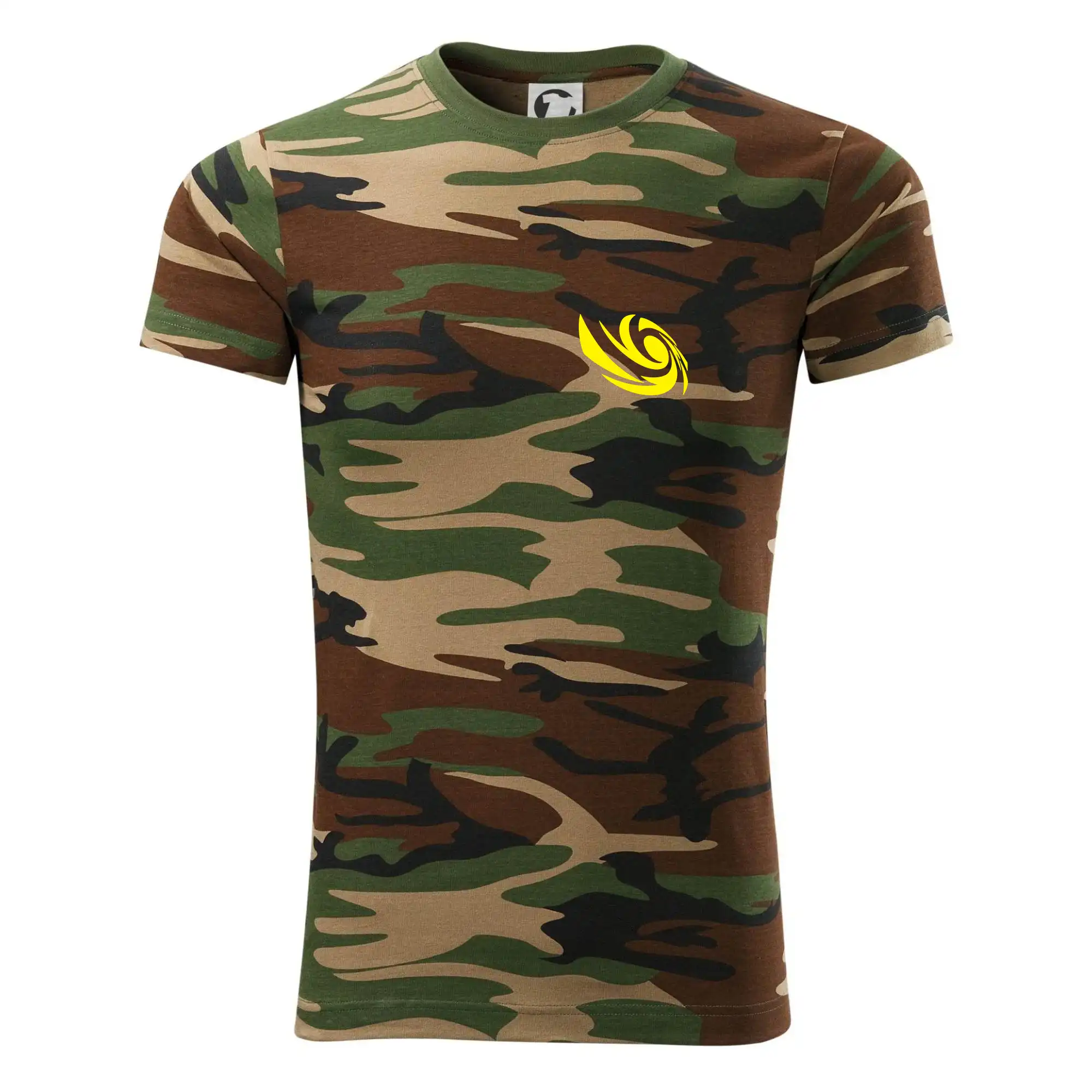 Tričká, mikiny a šiltovky pre Youtubery - Vortex logo na prsia - Army CAMOUFLAGE