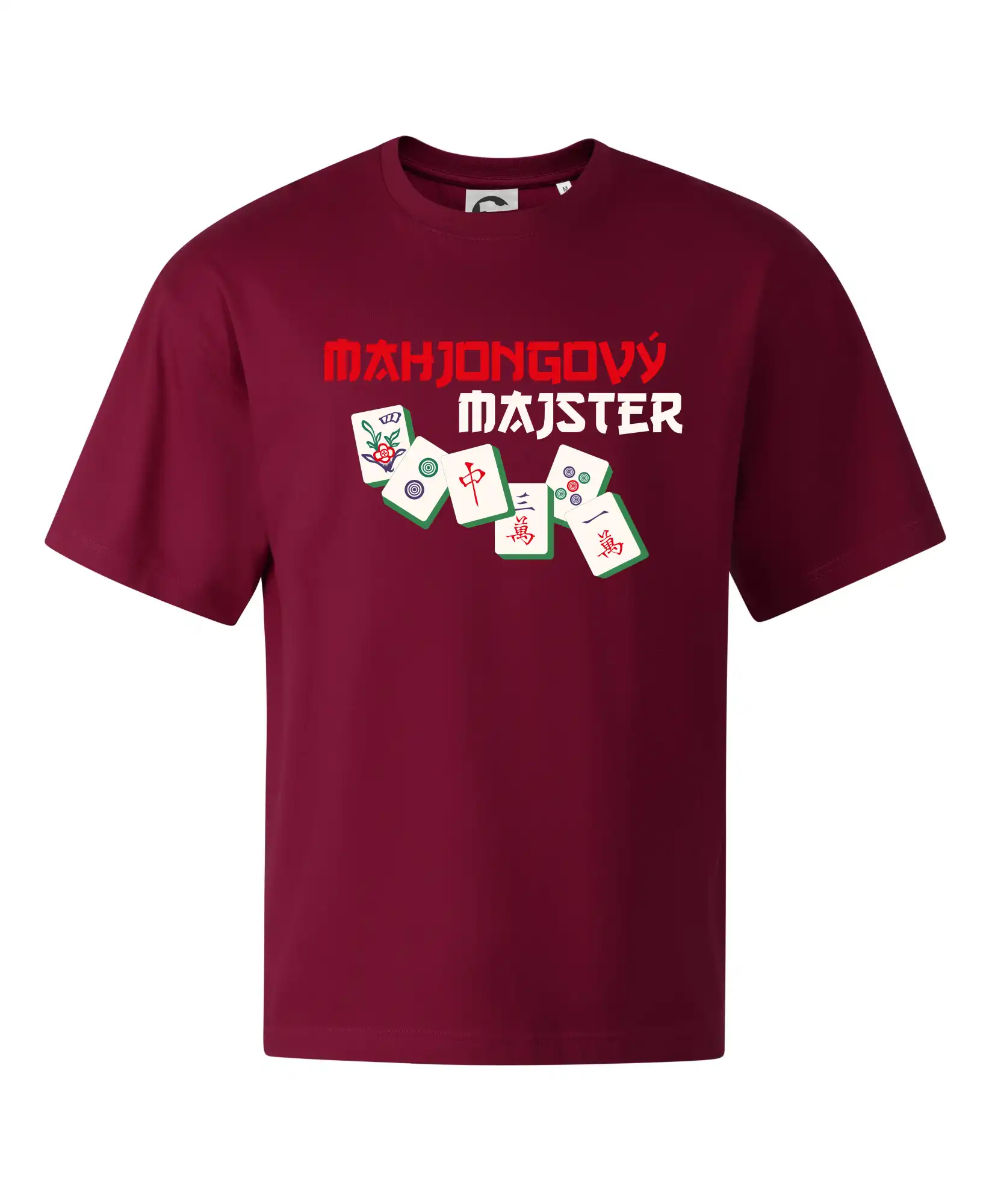 Tričká a mikiny so spoločenskými hrami  - Majhongový majster - Stage unisex - OVERSIZE