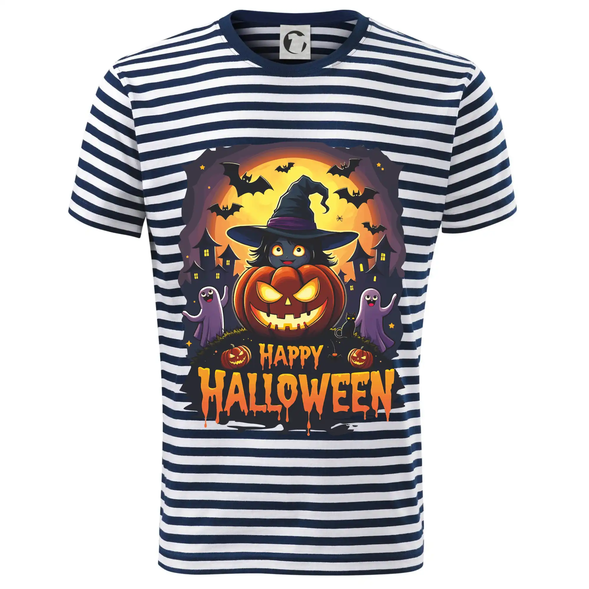 Grafické tričká - Happy Halloween - Dětské triko na vodu