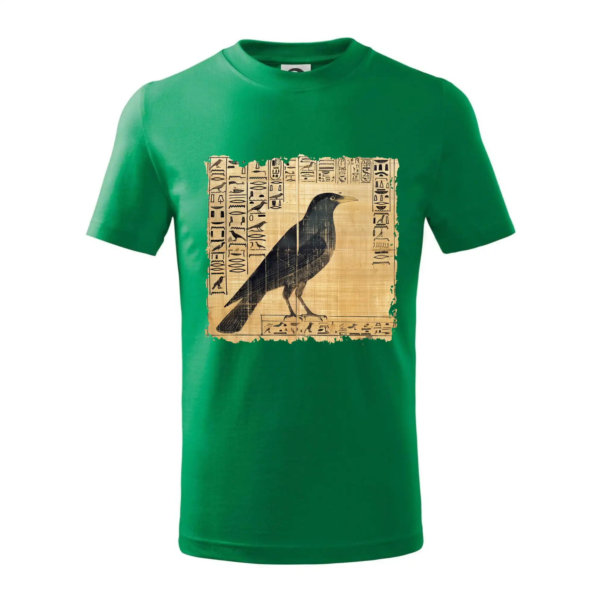 Tričko s motívmi vtákov - Egyptské hieroglyfy vták - Tričko detské bavlnené
