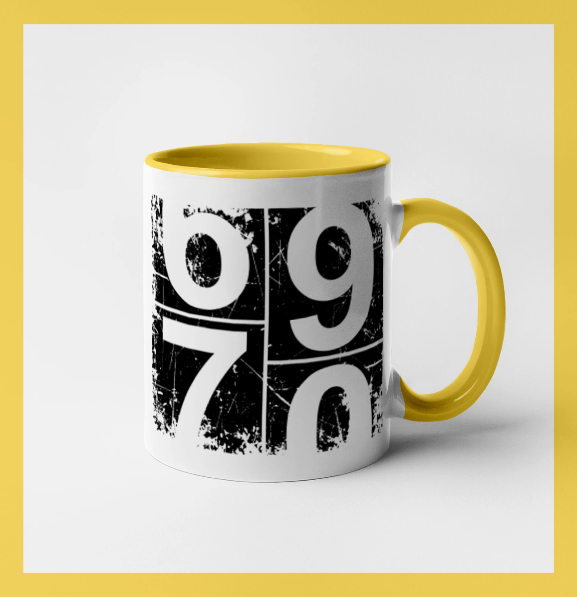 Tričká k narodeninám - Tachometer 70 - Hrnček 
