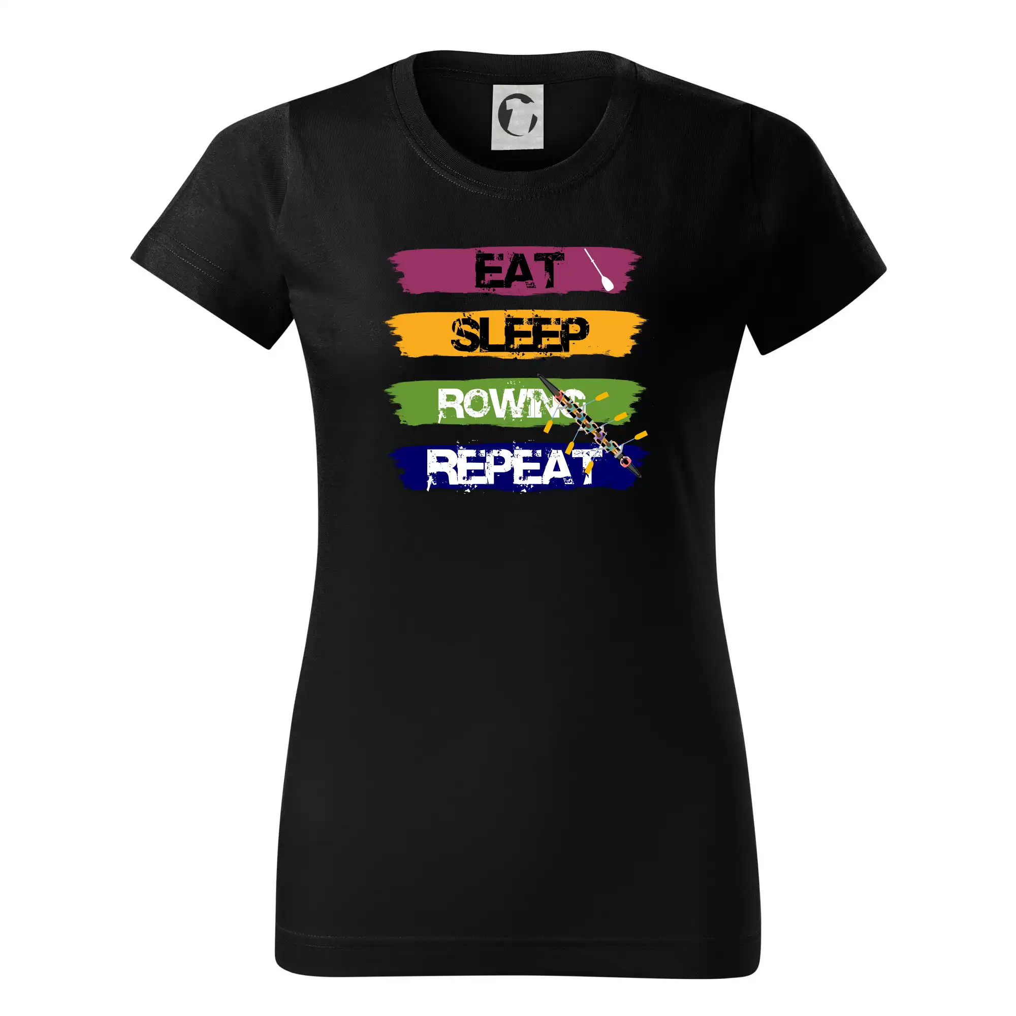 Eat sleep rowing repeat barevné