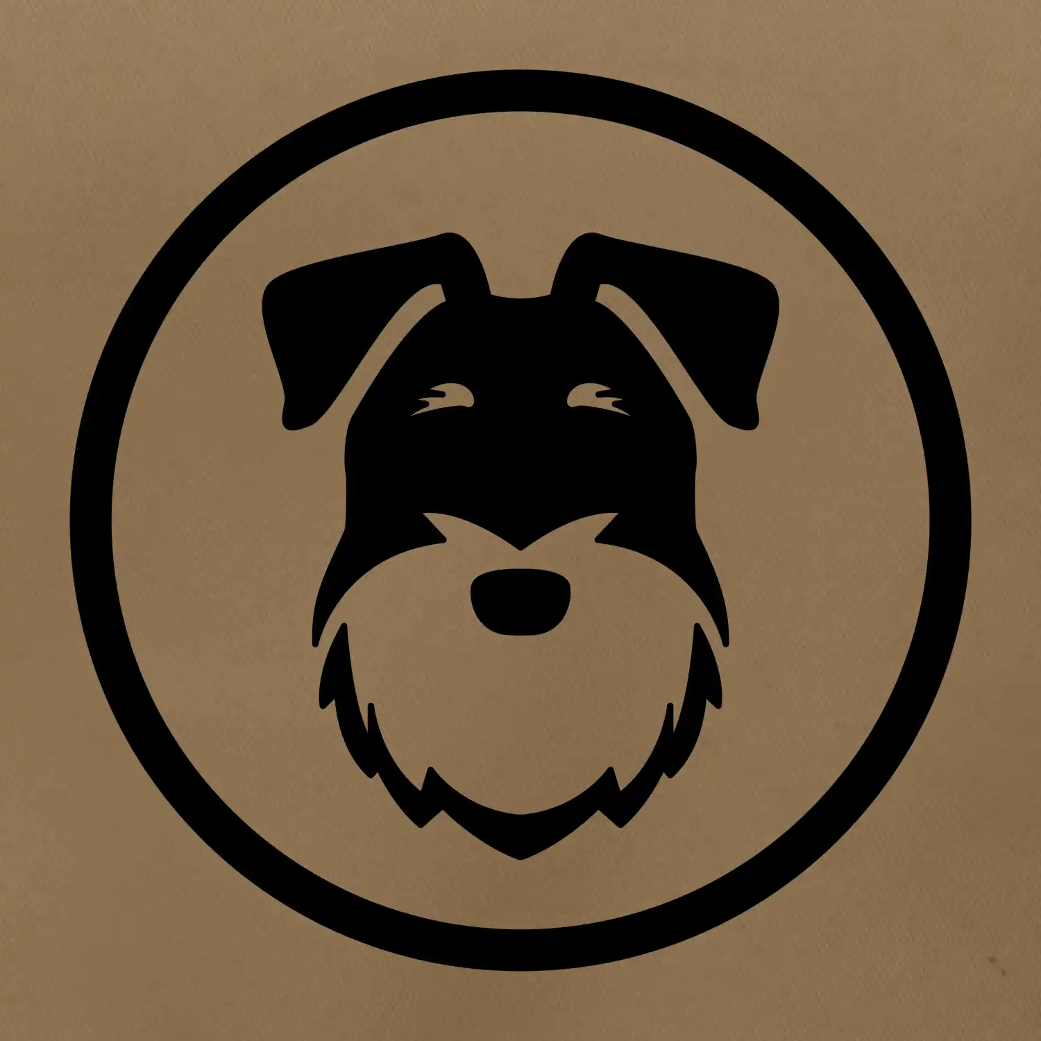 Knírač v  kolečku velký