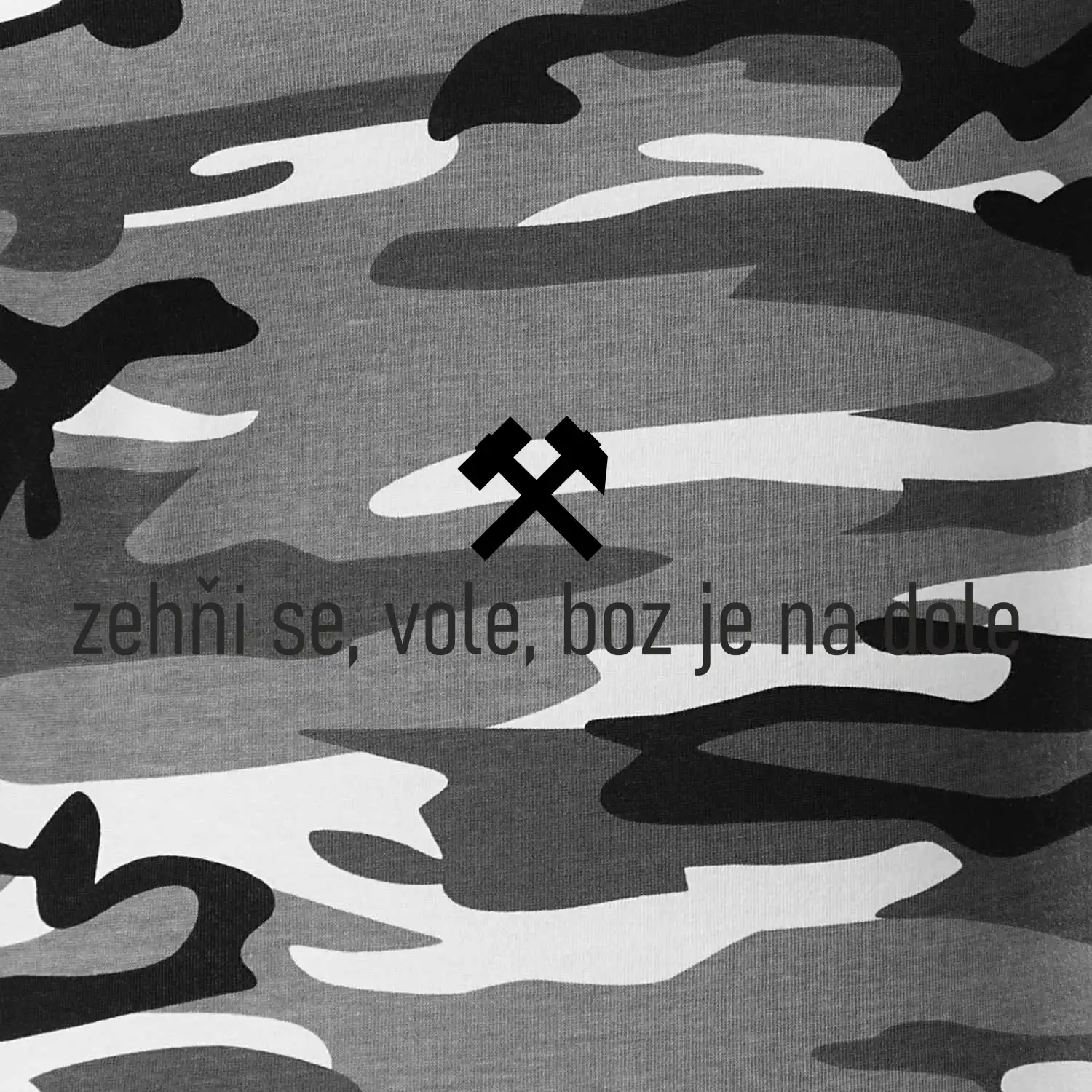 Zehňi se, vole, boz je na dole