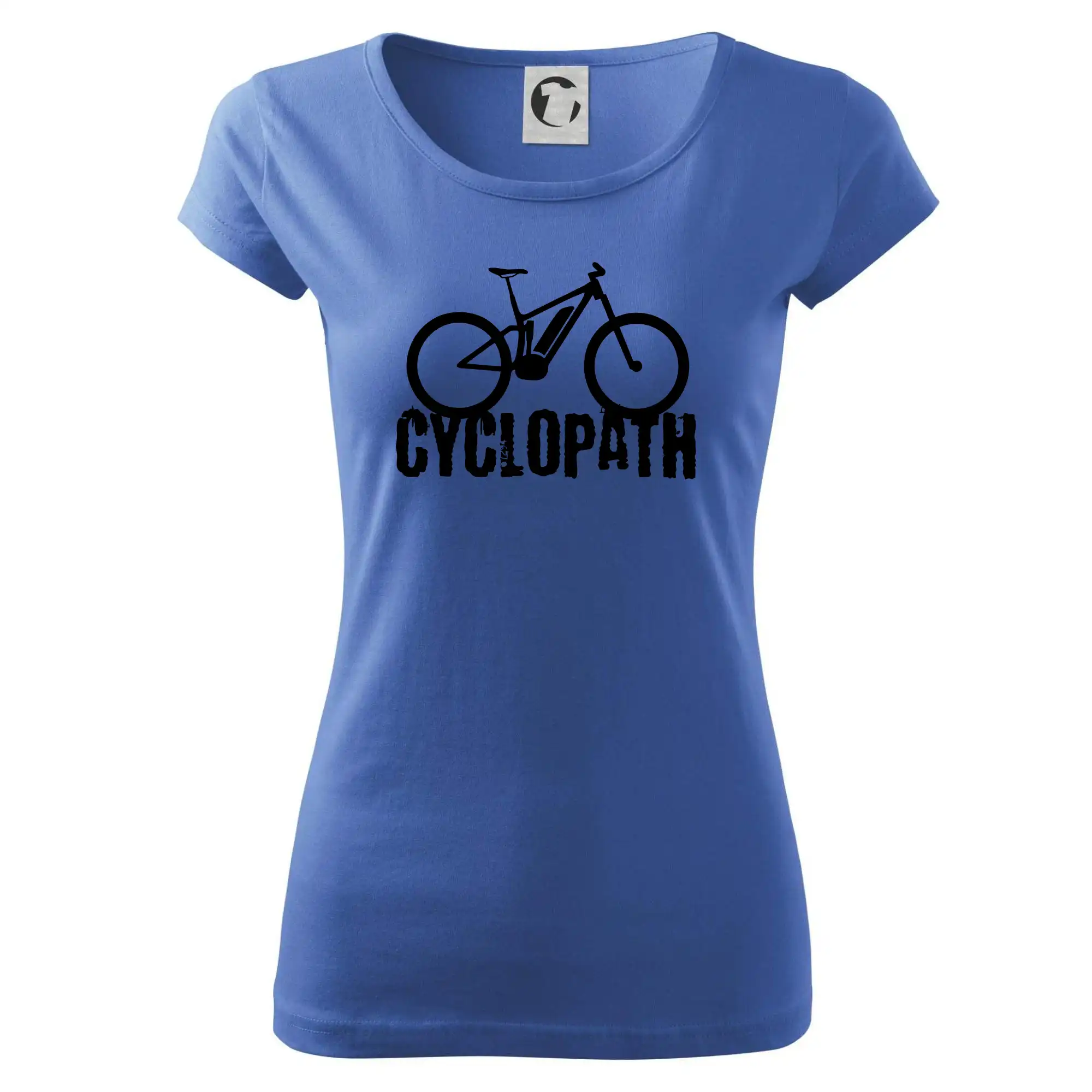 Tričko ako darček pre cyklistu - Cyclopath ebike - Dámske tričko Pure