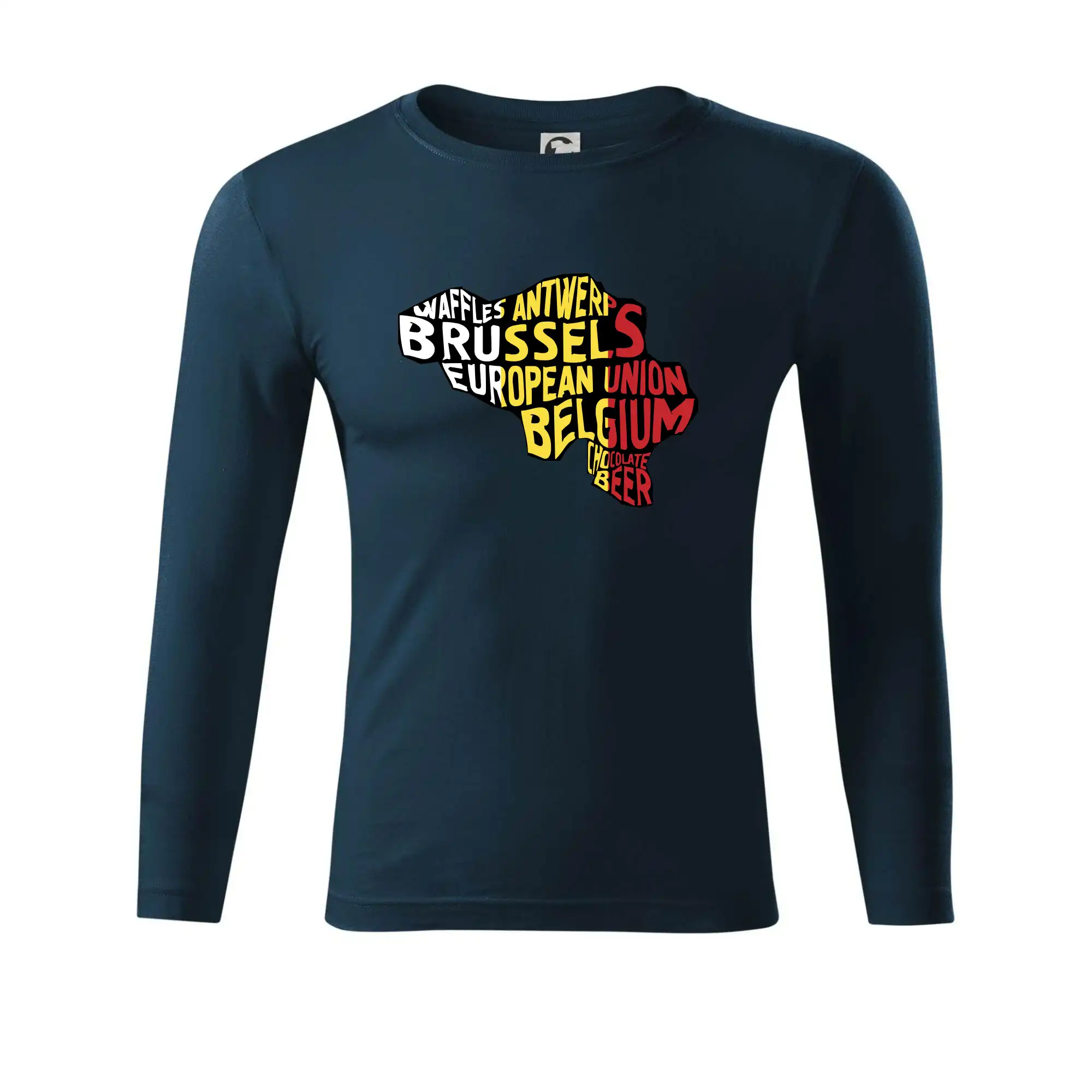 Mapy - názvy měst - Belgie
