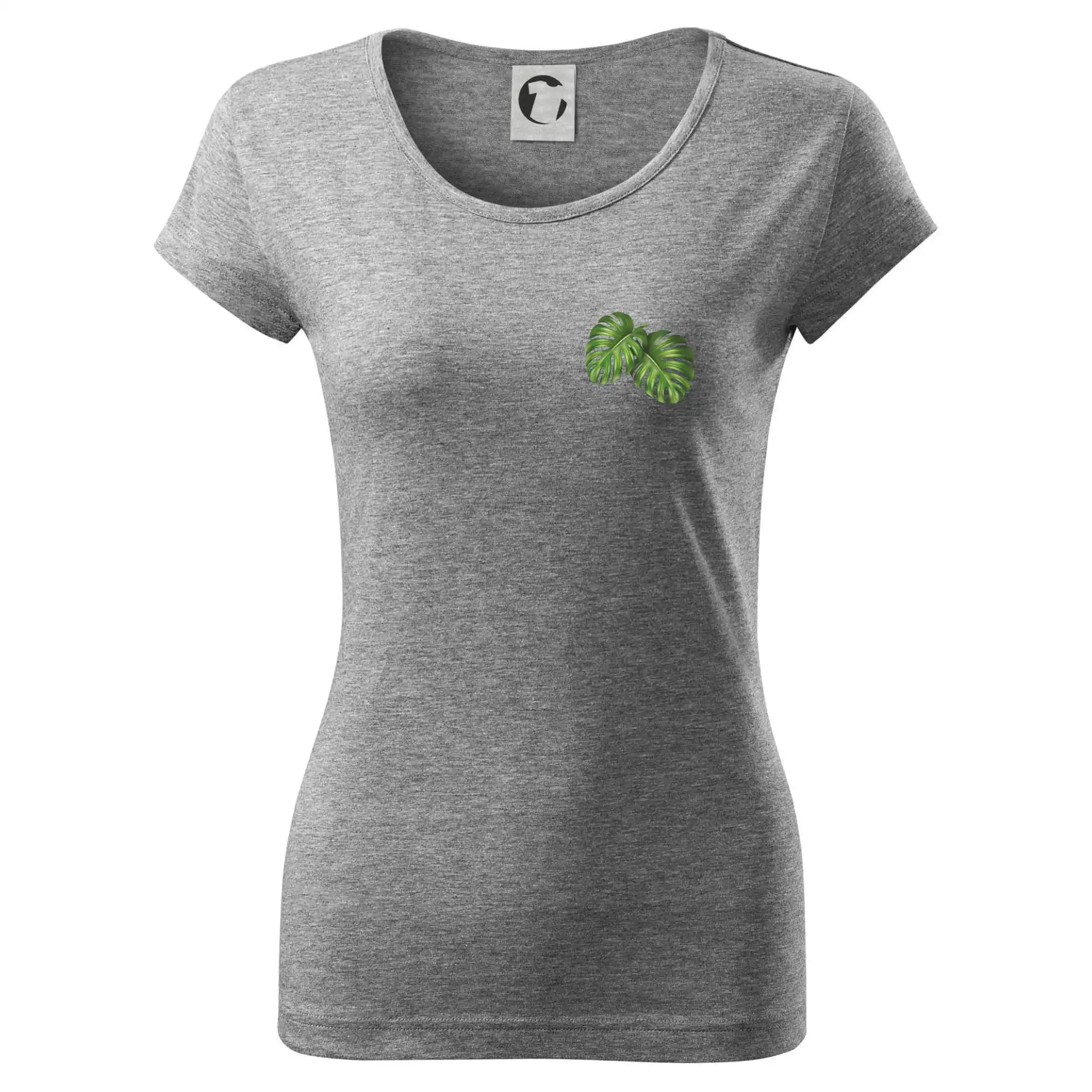 Monstera listy na prsu