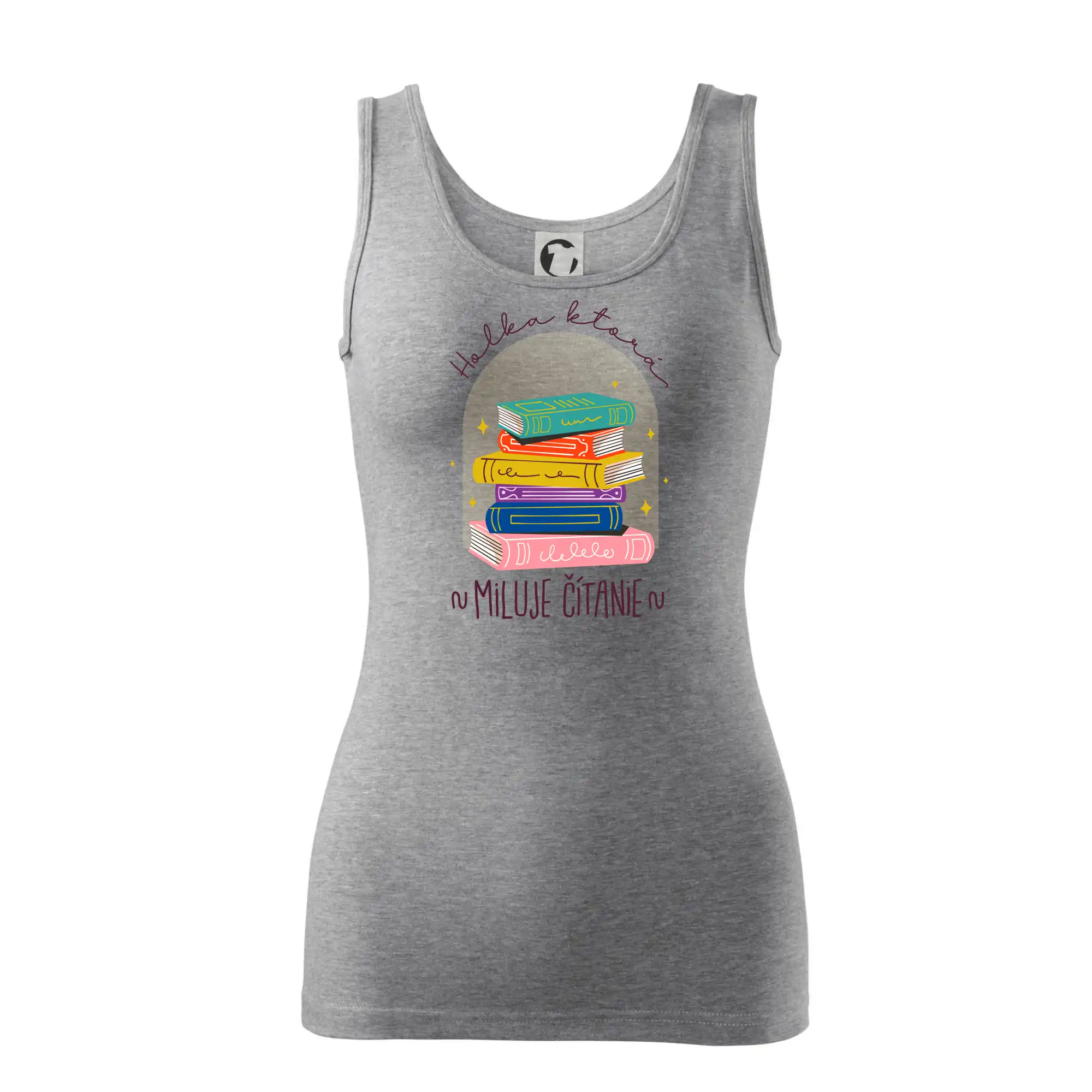 Holka, ktorá miluje čítanie SK