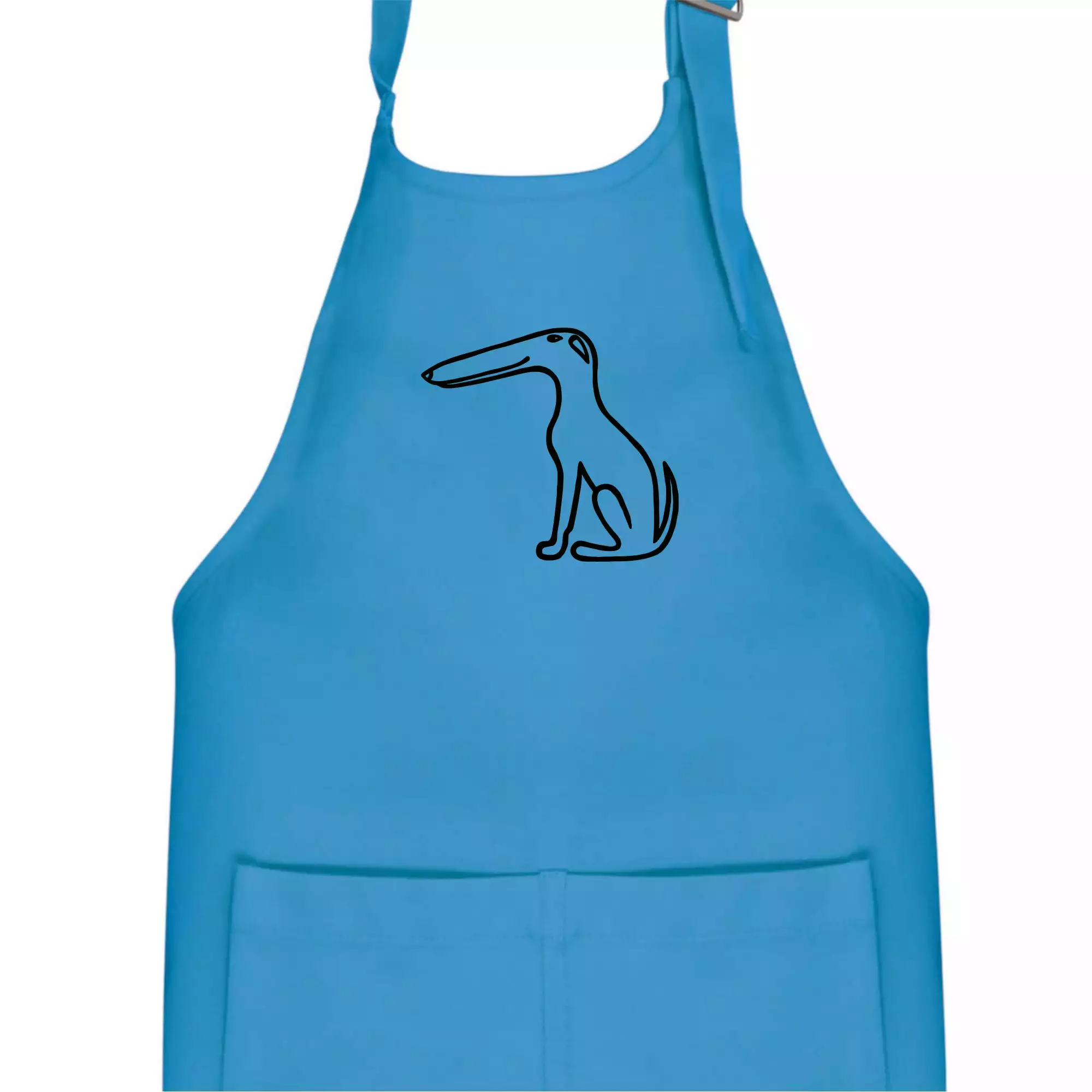 Barzoj obrys černý  (Moňas)