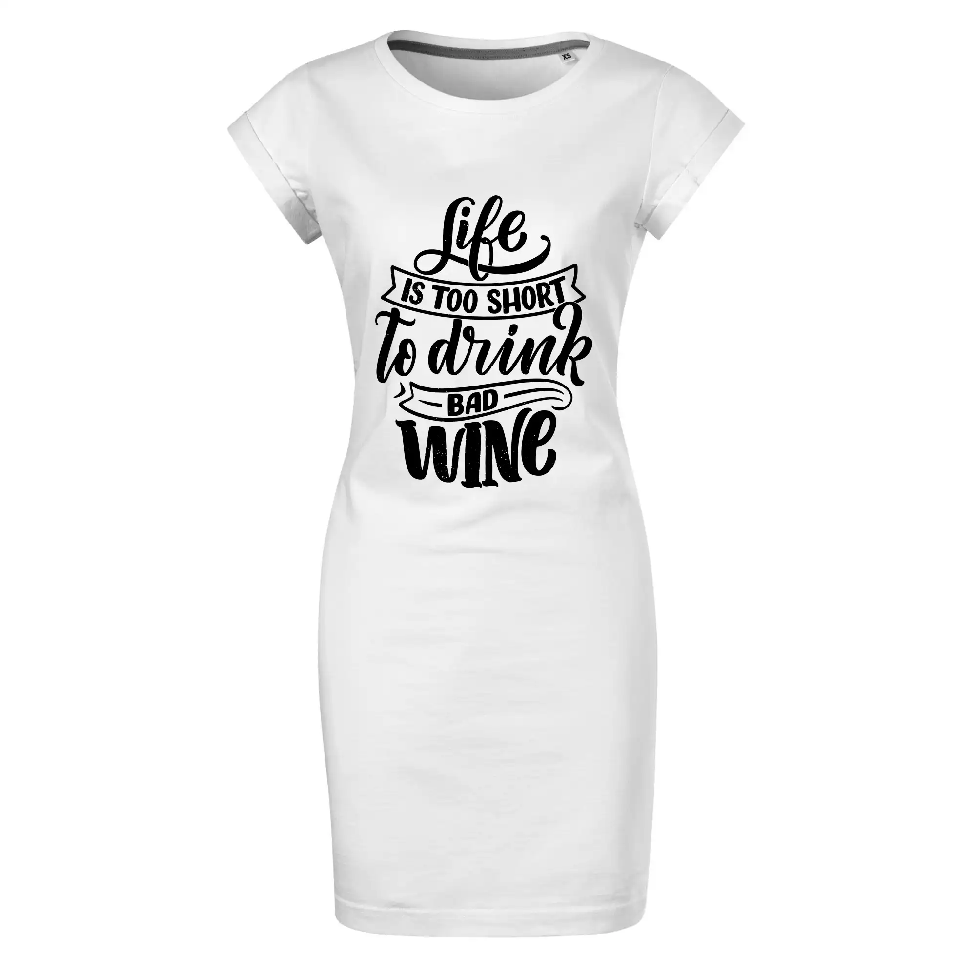 Life is a short to drink bad wine psací