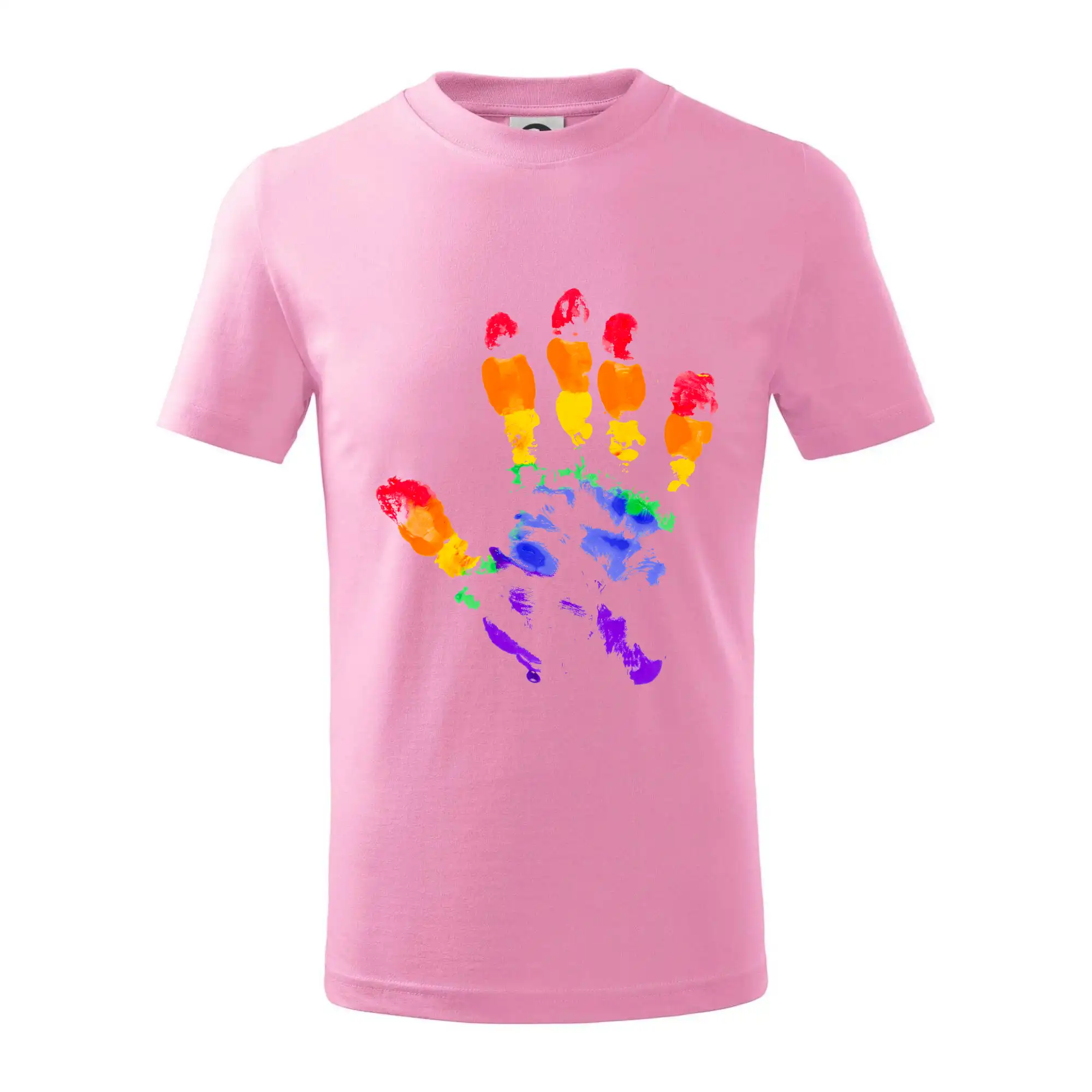 Tričká pre LGBT a Queer komunitu - LGBT hand print - Tričko detské bavlnené