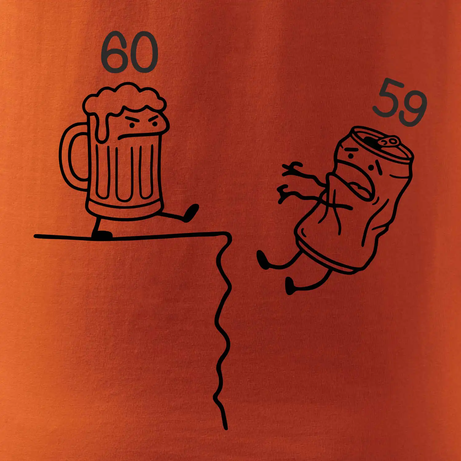 Pivo narozeniny - útes 60 let