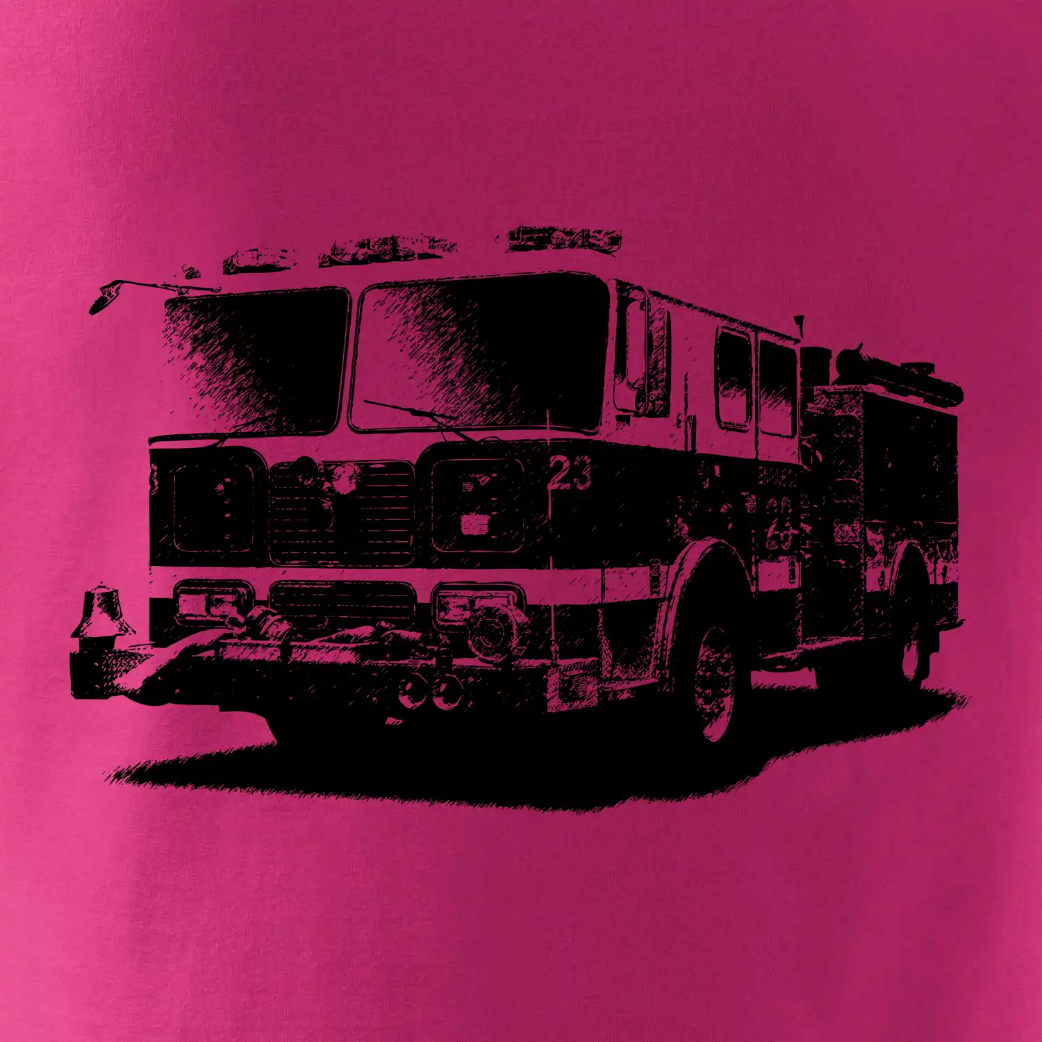 Hasičské auto americké