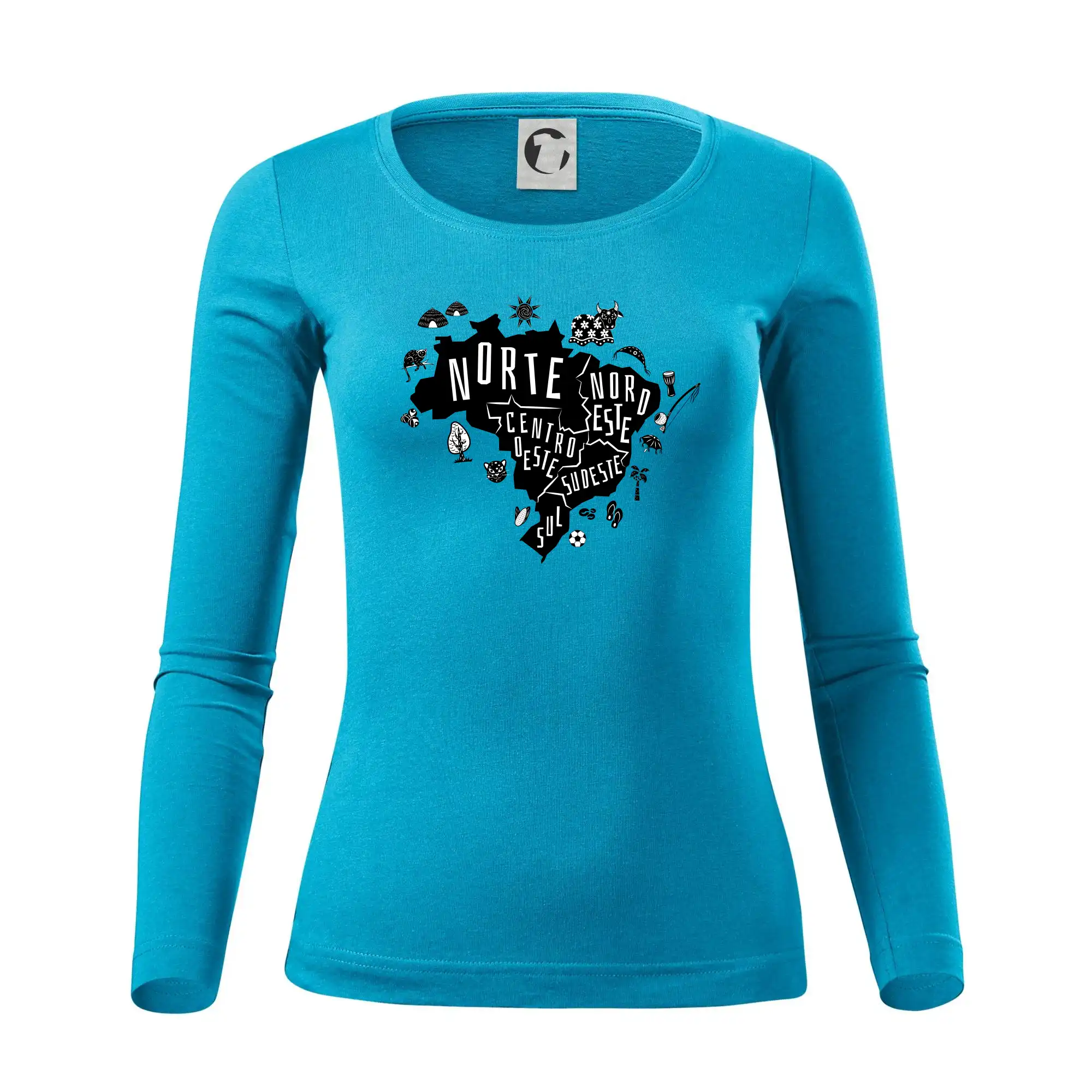 Brazílie mapa a zvyky