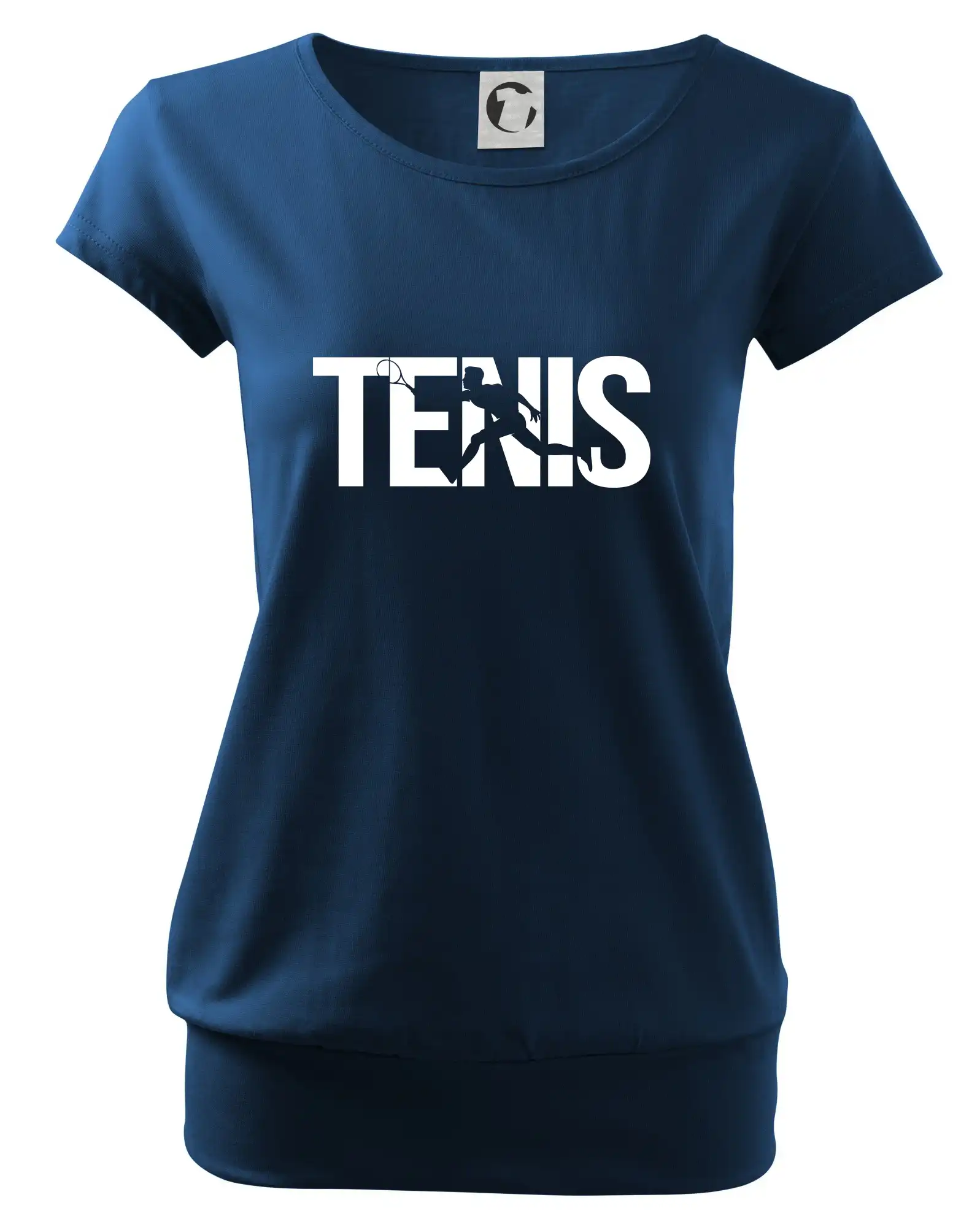 Tenis nápis silueta