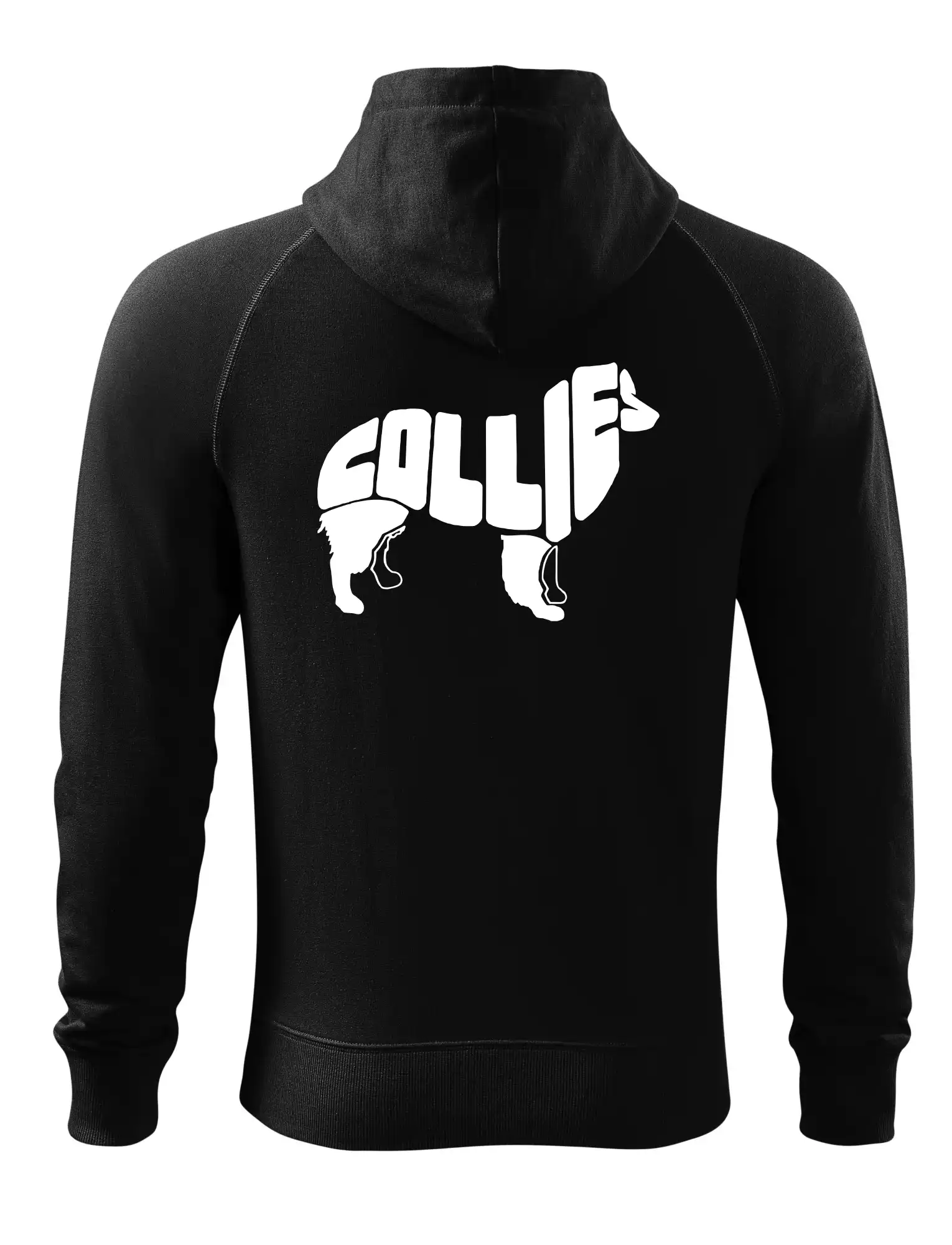 Border kolie písmo v těle